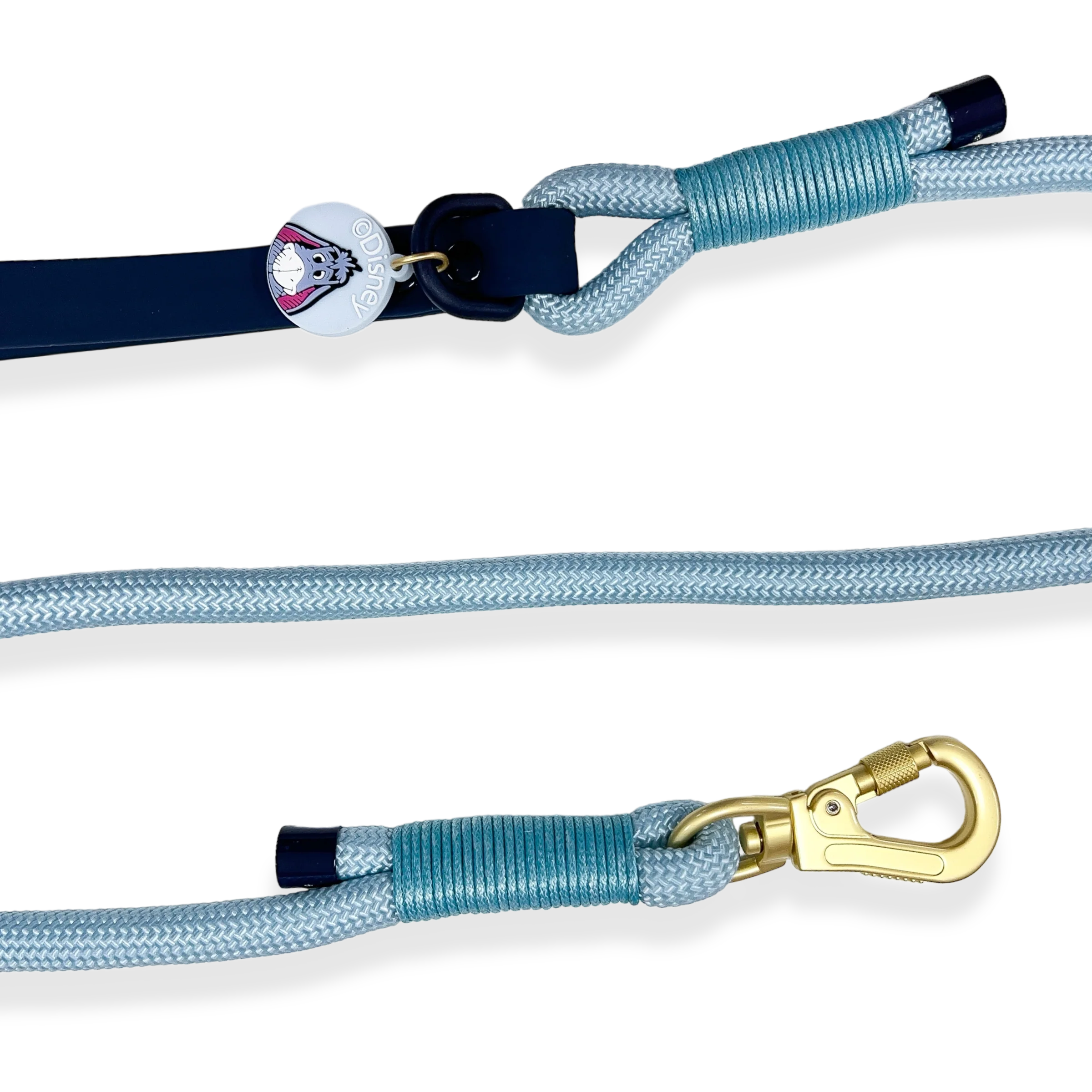 Disney© 4ft Rope Lead - Eeyore - Baby Blue and Navy - Image 4