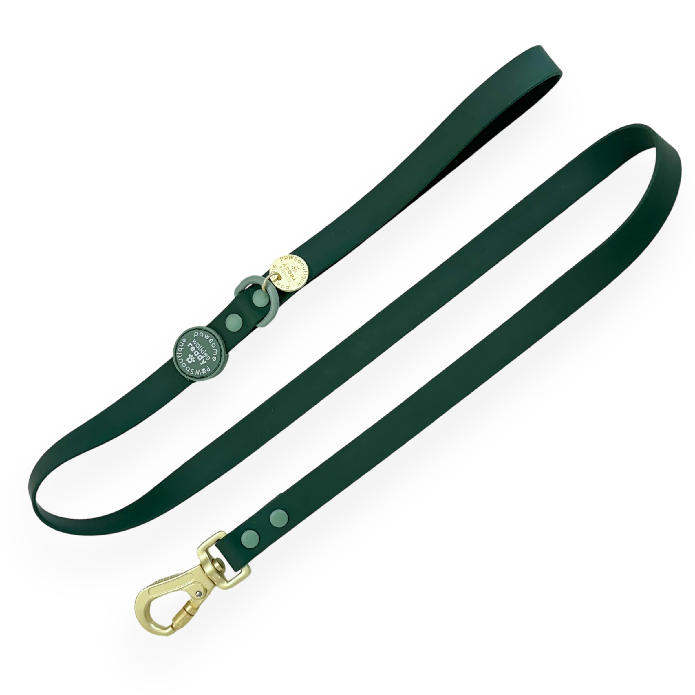 4ft Waterproof Lead - Walkies Ready® Forest Green - Image 3