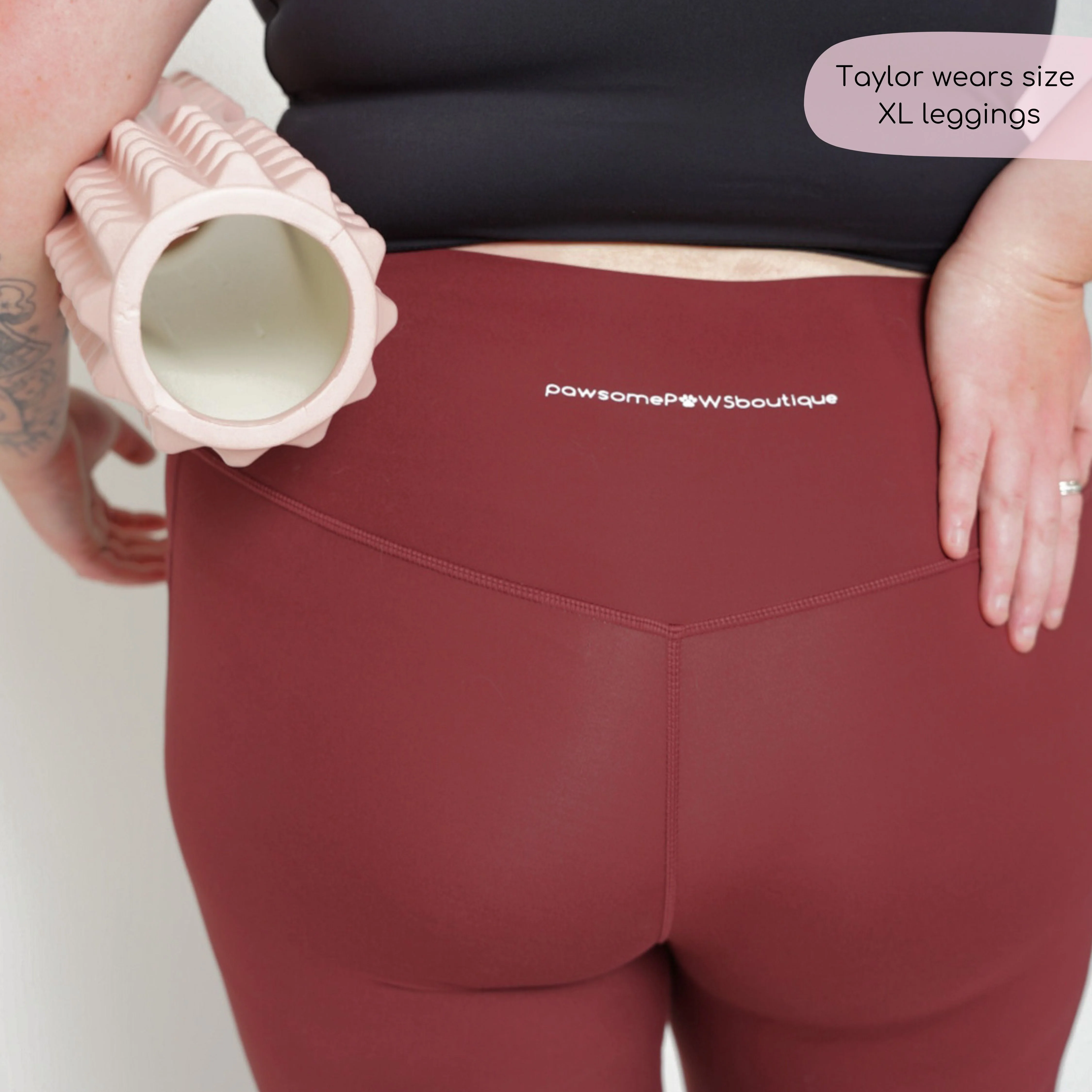 Walkies Ready® Leggings - Mulberry - Image 4