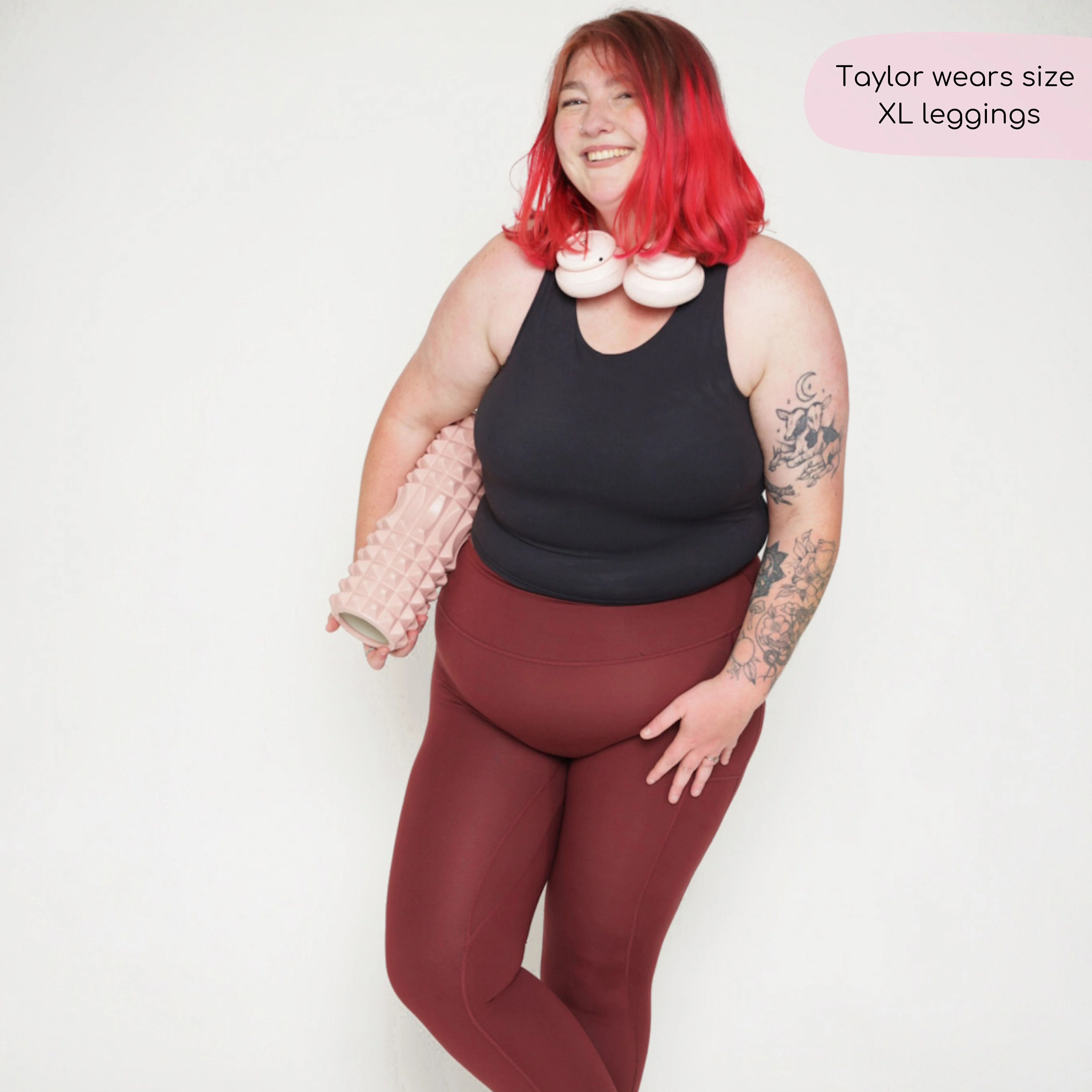 Walkies Ready® Leggings - Mulberry - Image 6