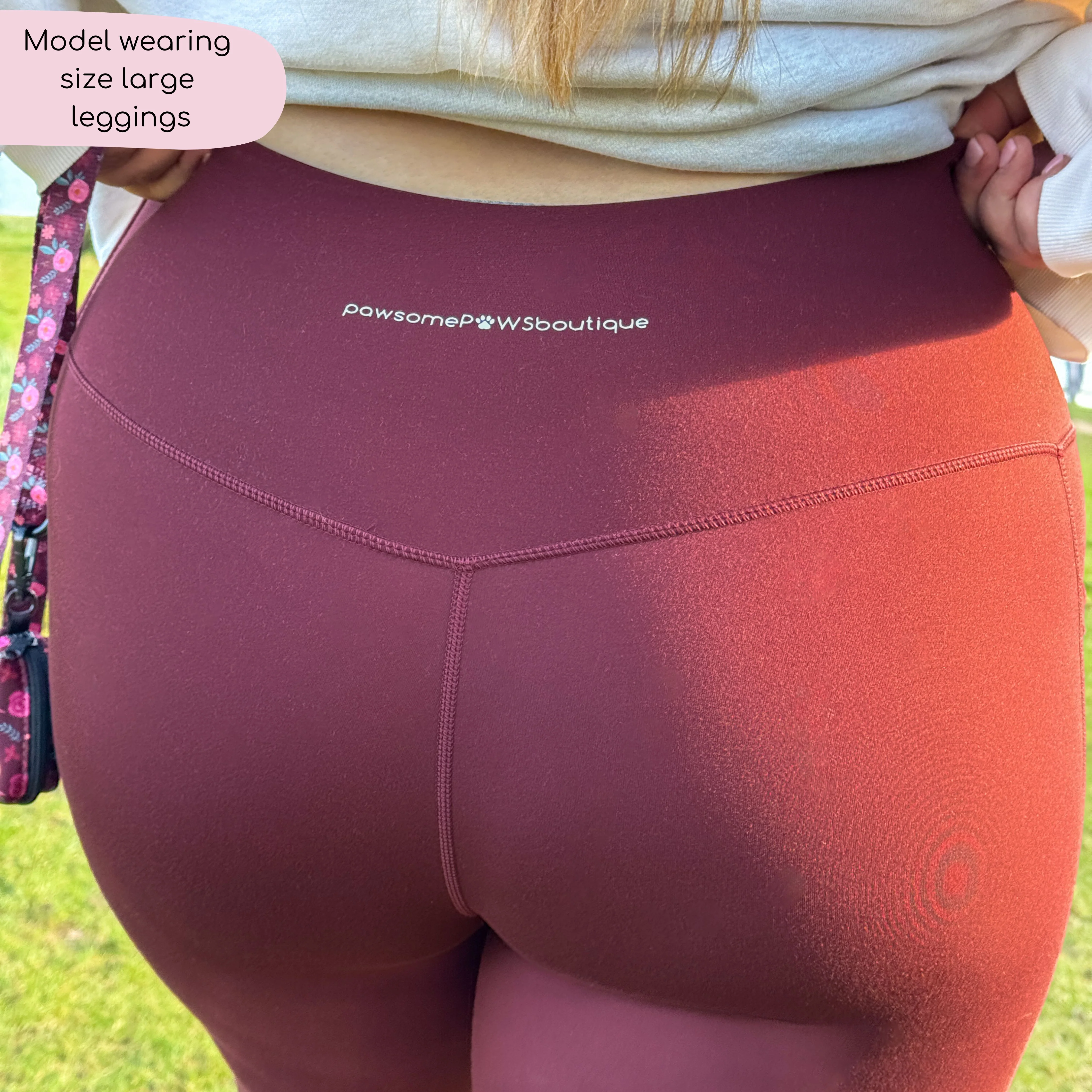 Walkies Ready® Leggings - Mulberry - Image 7