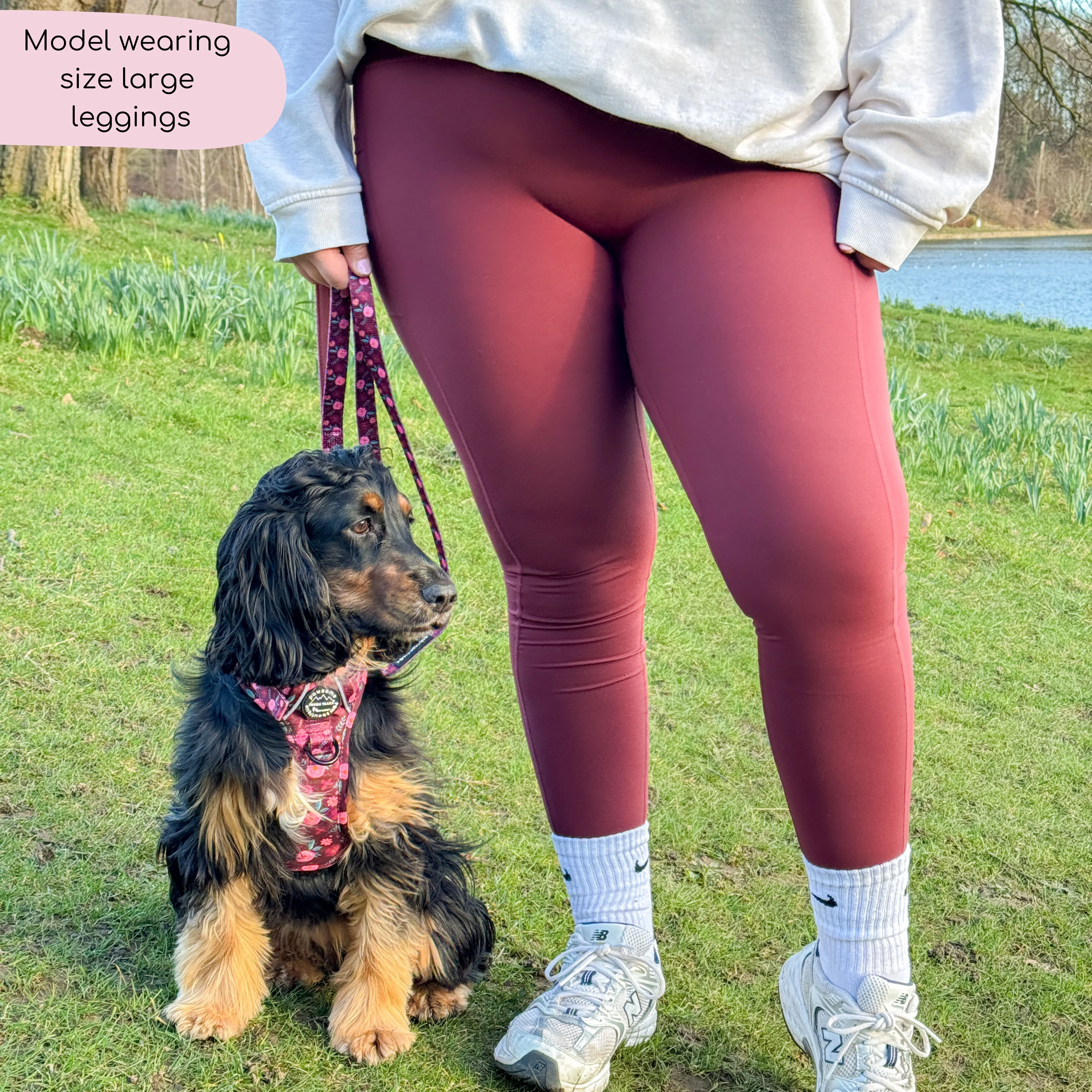 Walkies Ready® Leggings - Mulberry - Image 8