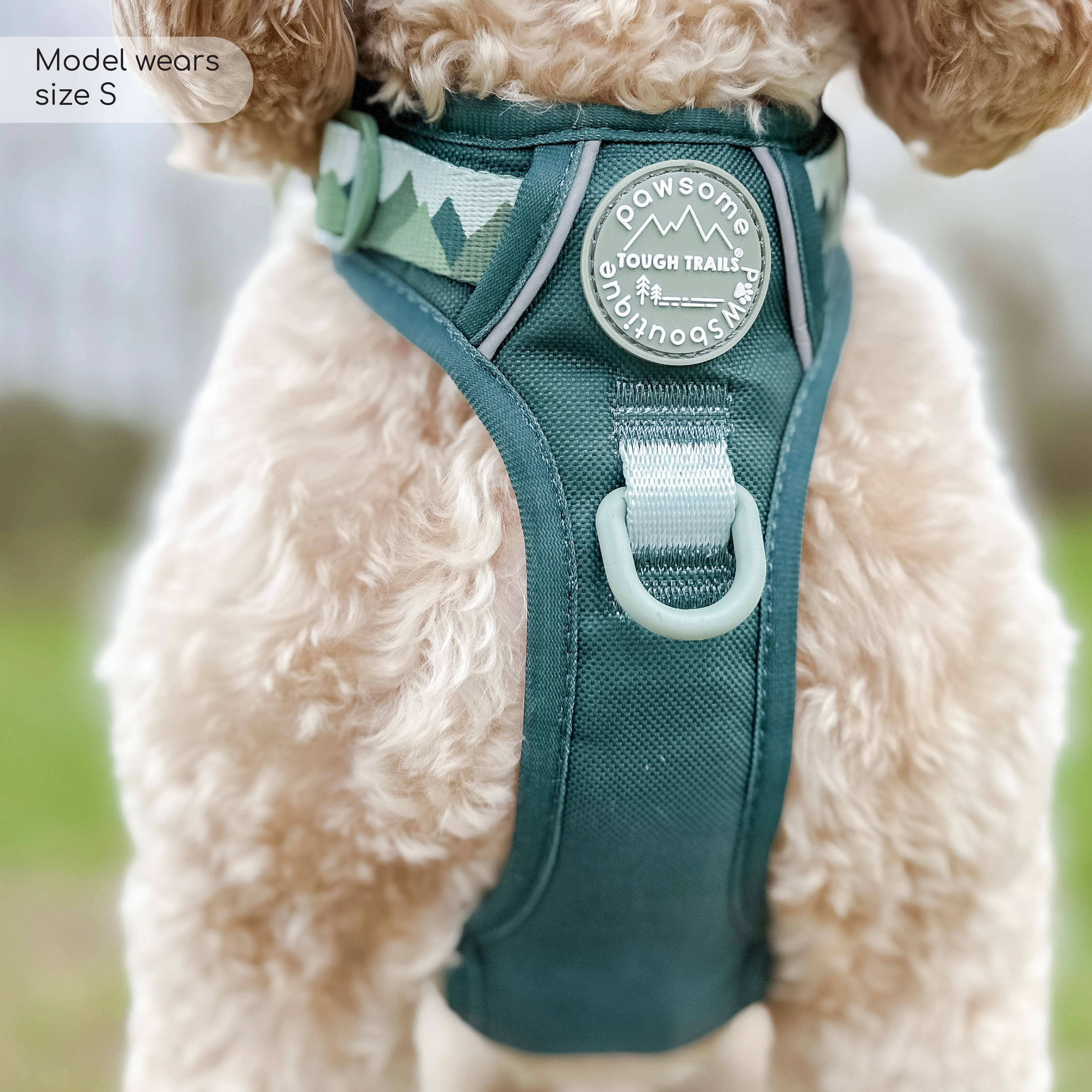 Tough Trails™ Harness - Walkies Ready® Forest Green - Image 22