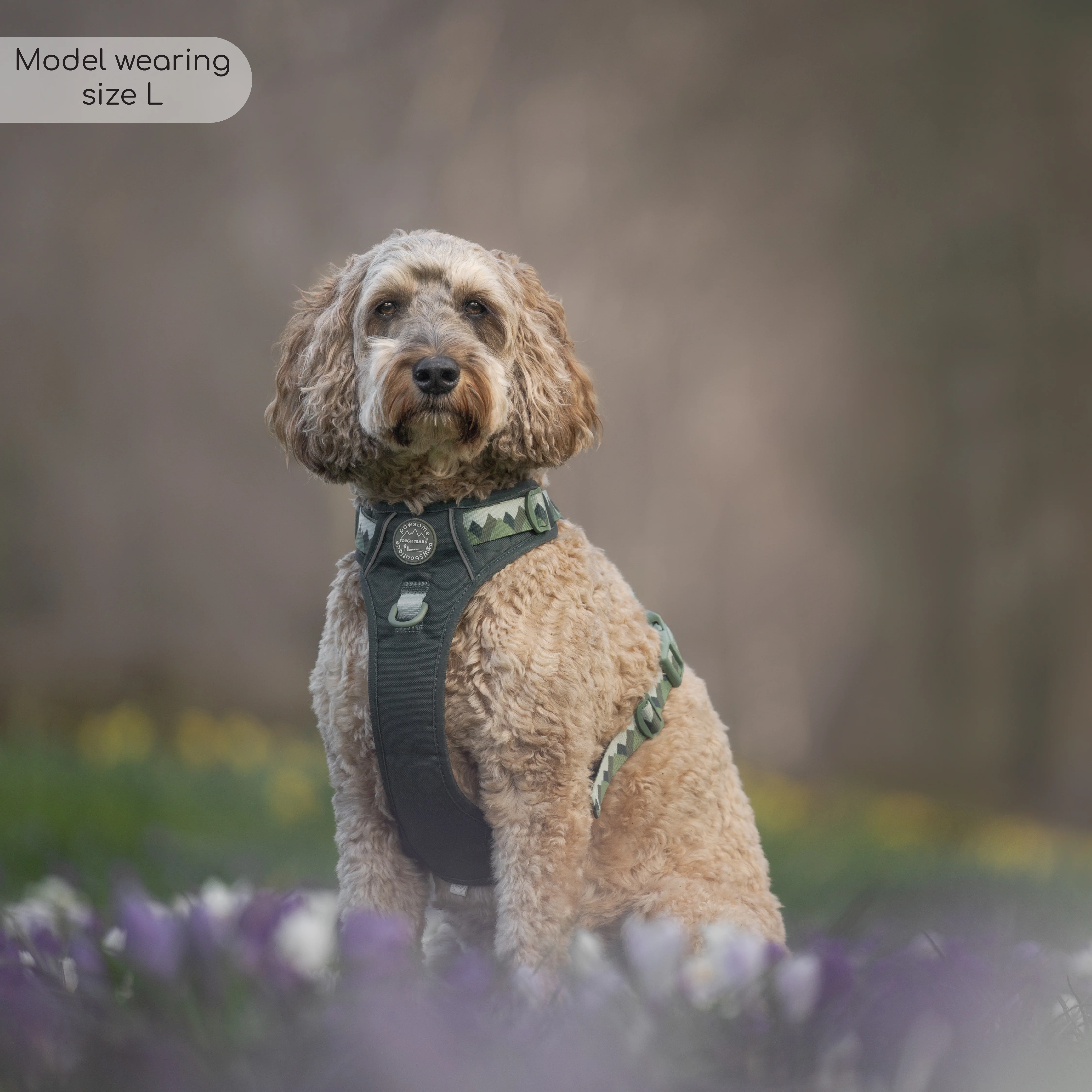 Tough Trails™ Harness - Walkies Ready® Forest Green - Image 41