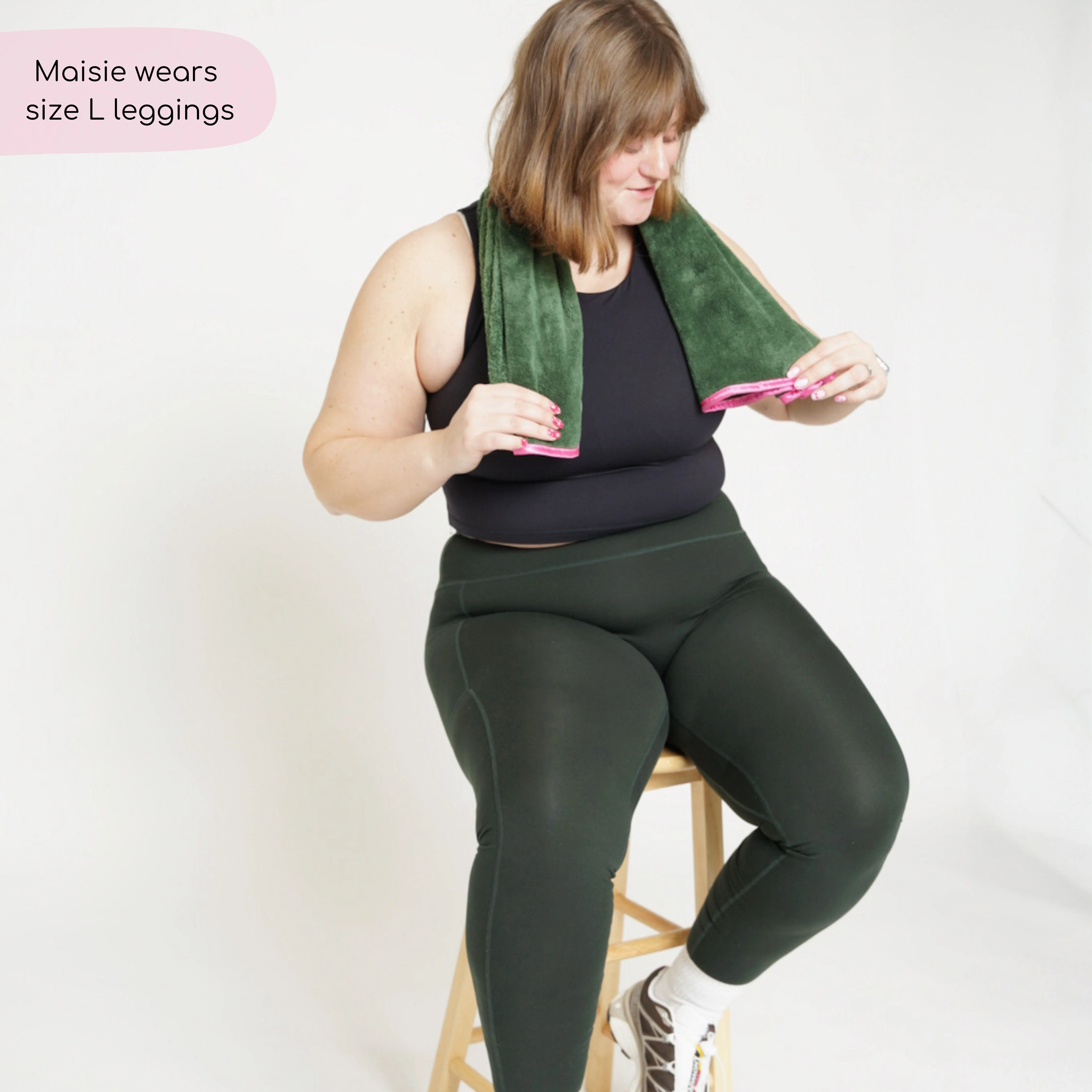 Walkies Ready® Leggings - Emerald - Image 3