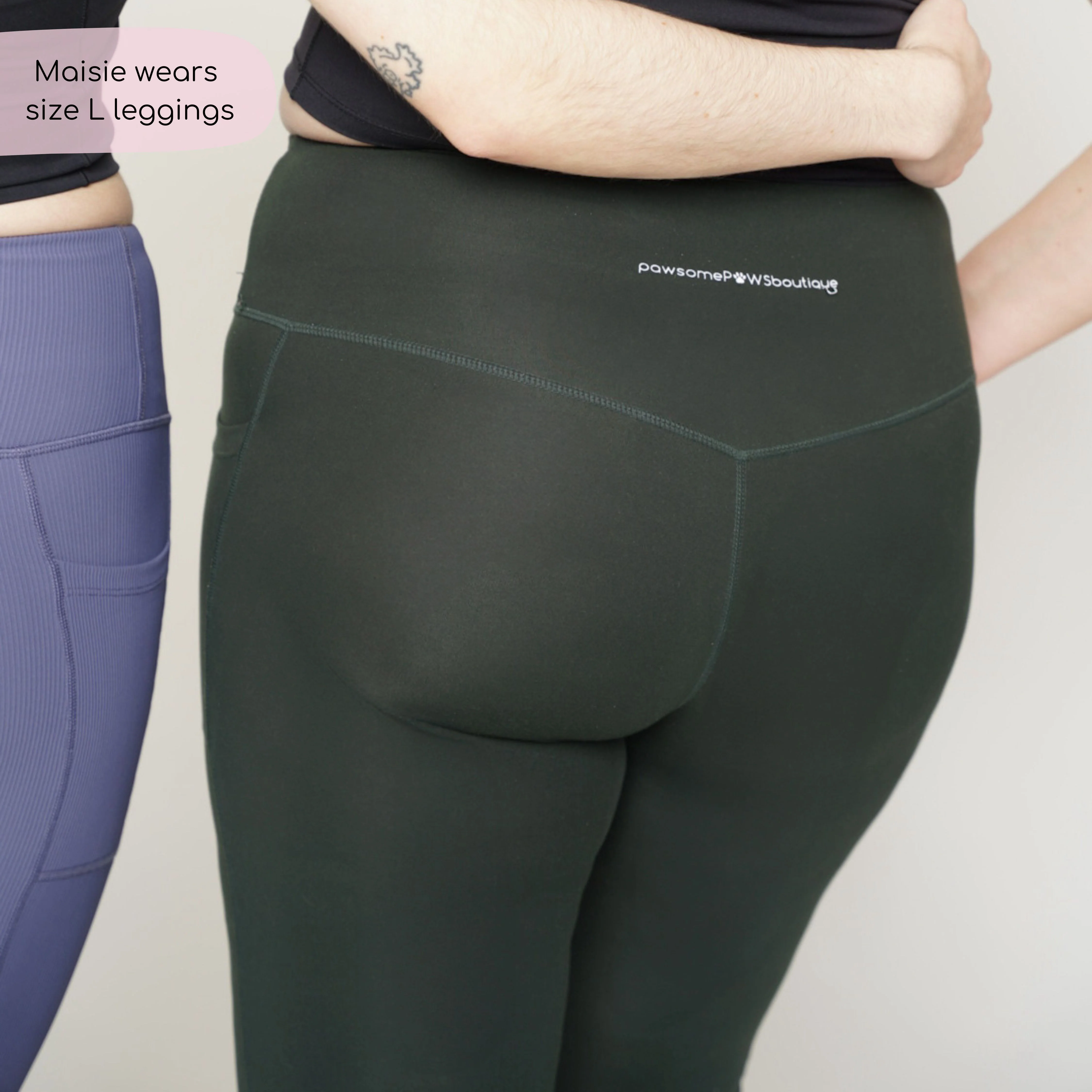 Walkies Ready® Leggings - Emerald - Image 4