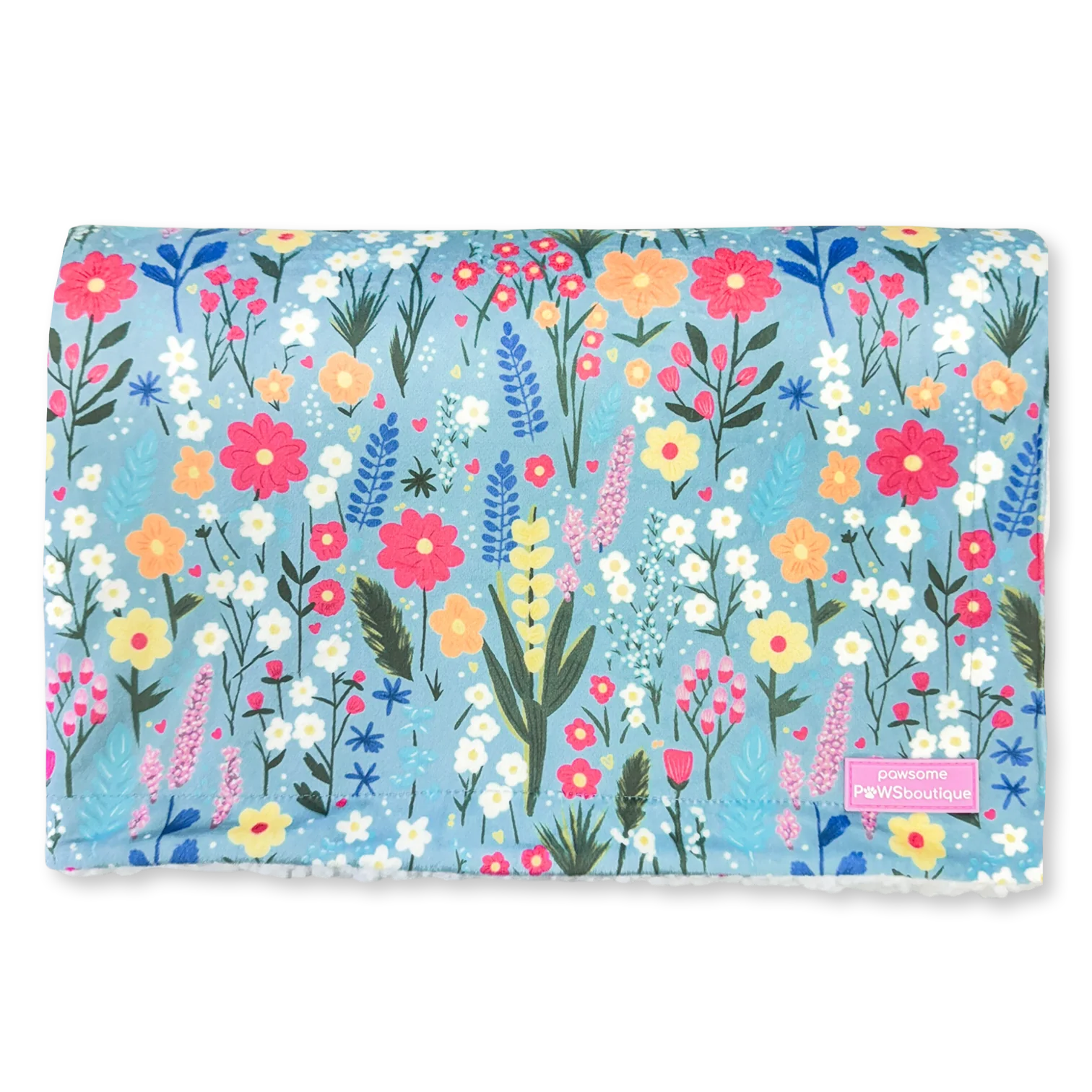 Dog Blanket - Whimsical Wildflowers