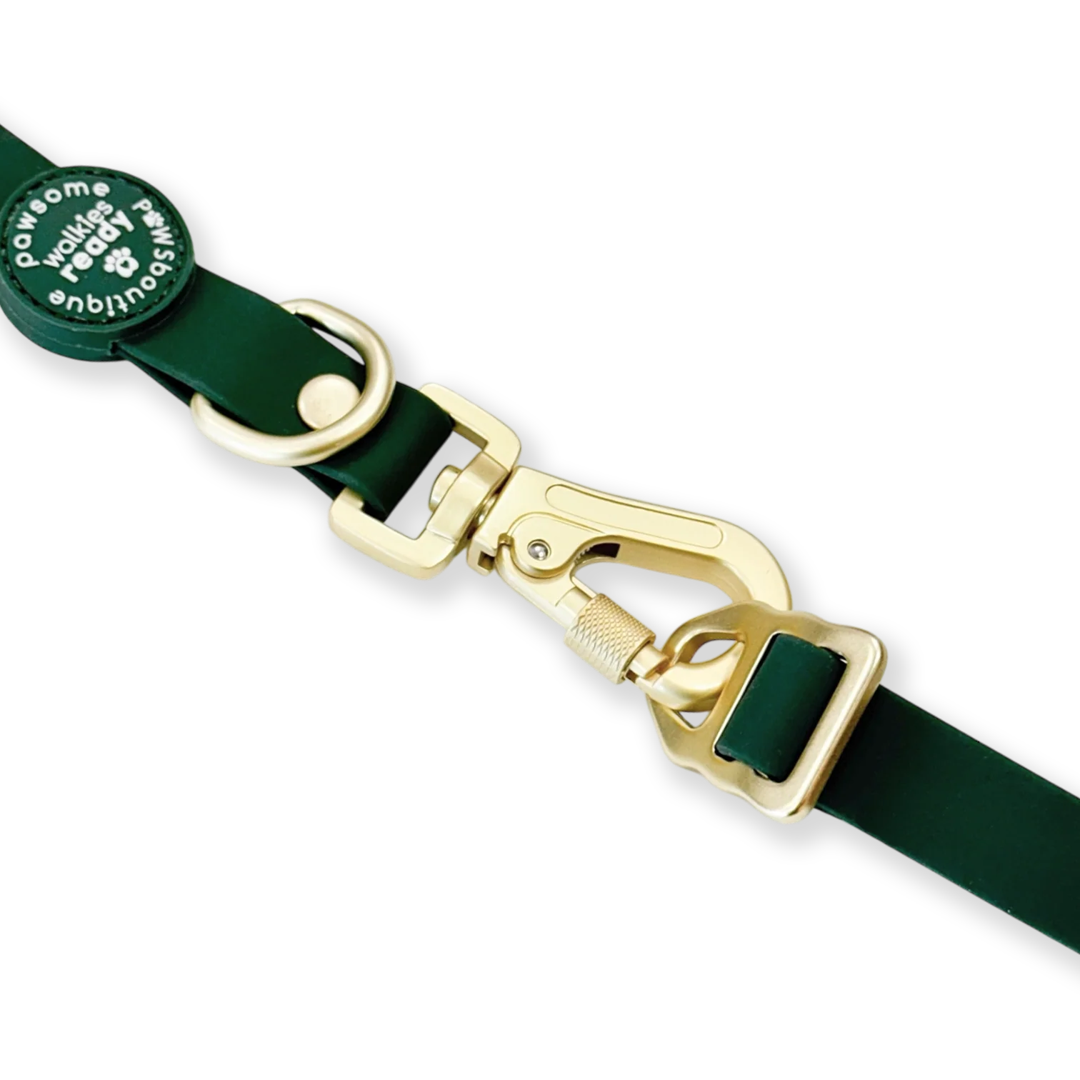 Double Ended Lead - Walkies Ready® Forest Green - Image 8