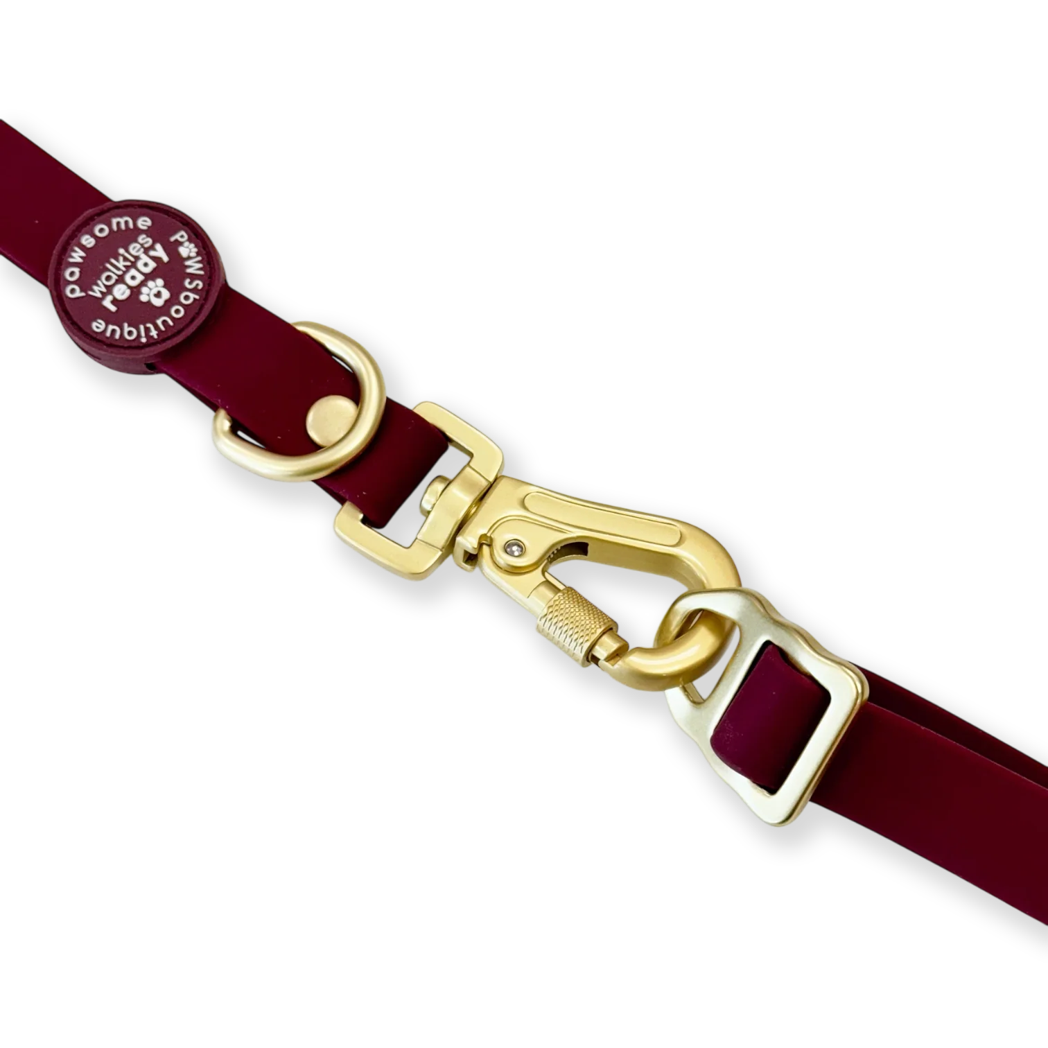 Double Ended Lead - Walkies Ready® Mulberry - Image 8