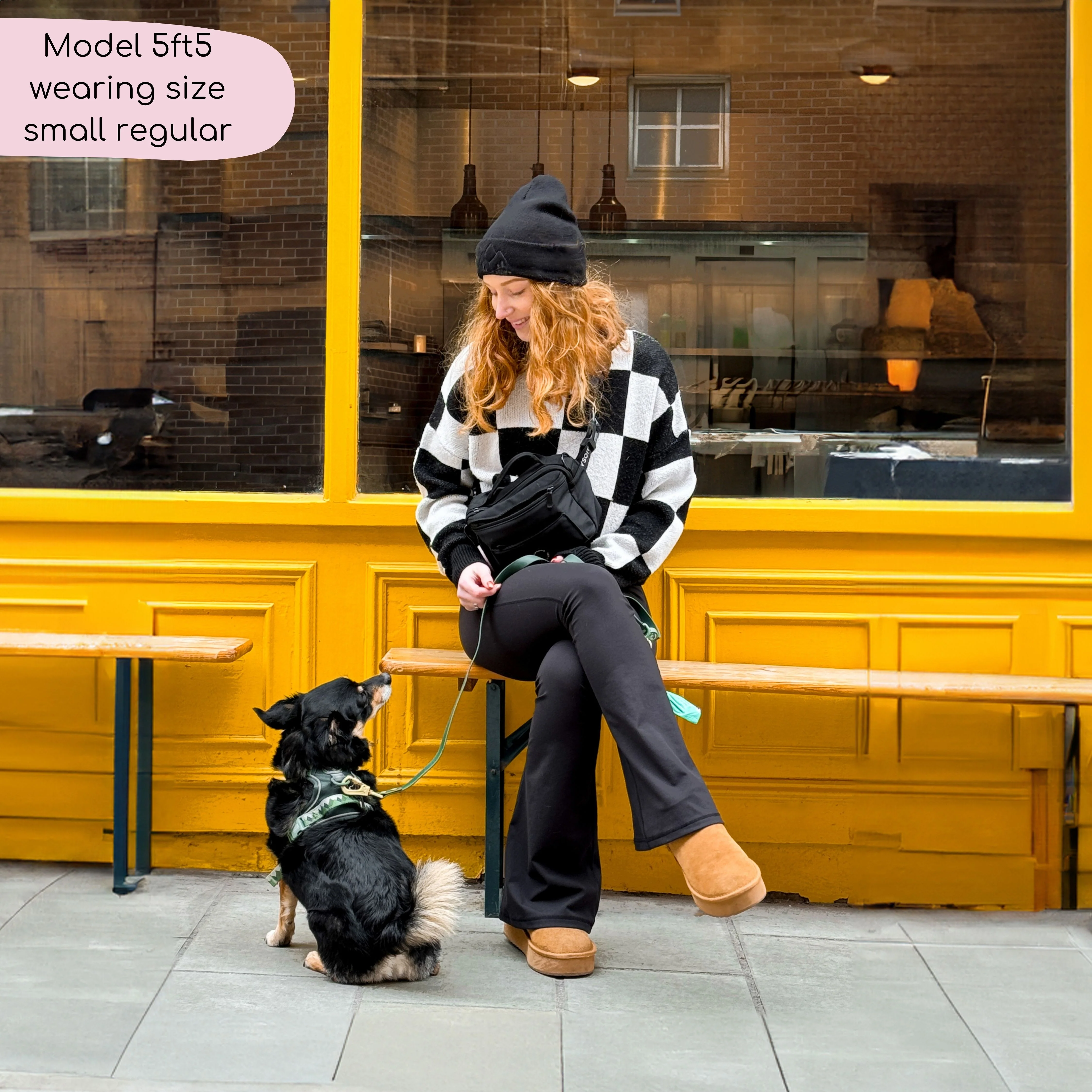 Flared Leggings - Black - Image 18