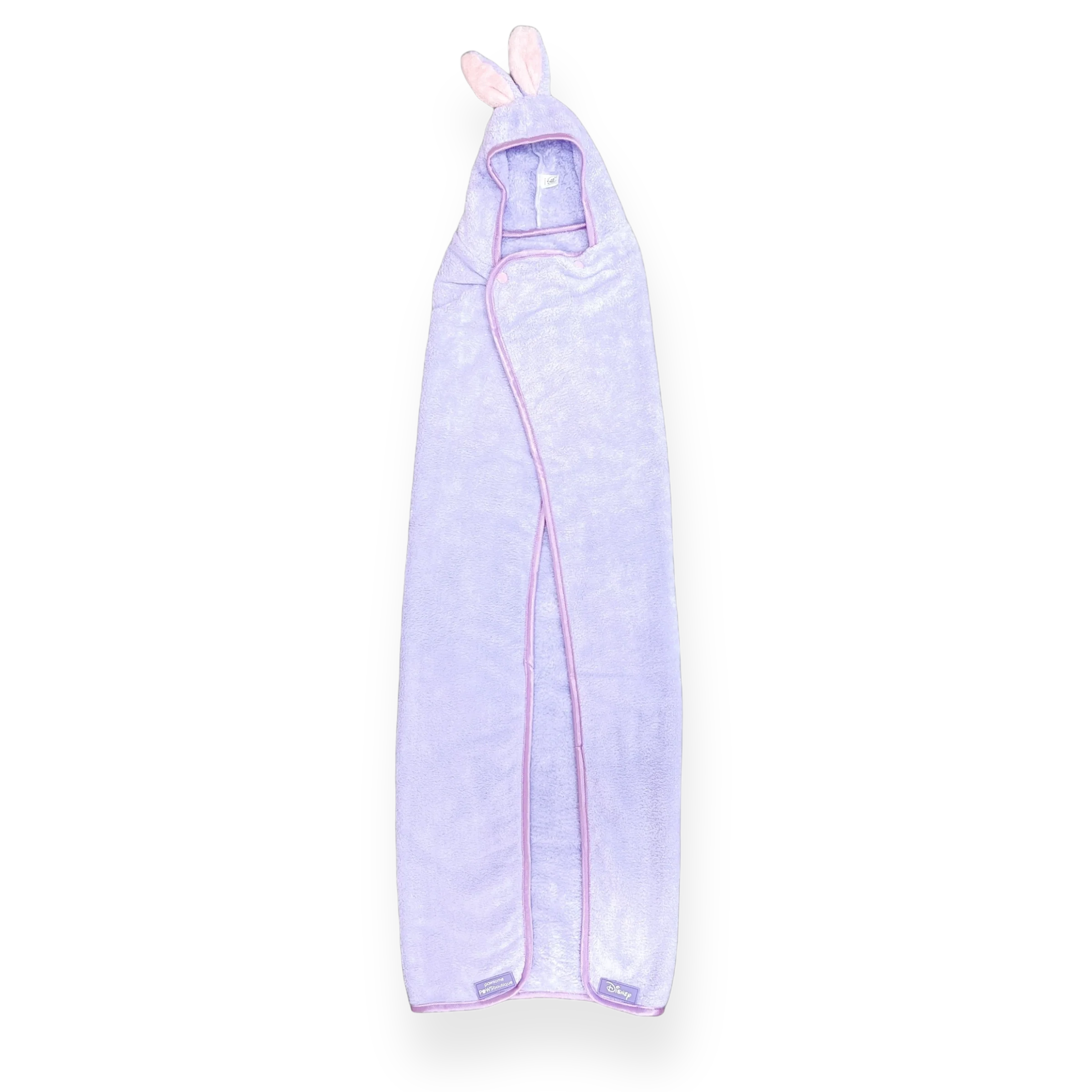 Disney© Hooded Microfibre Towel - Bambi + Friends Lilac - Image 3