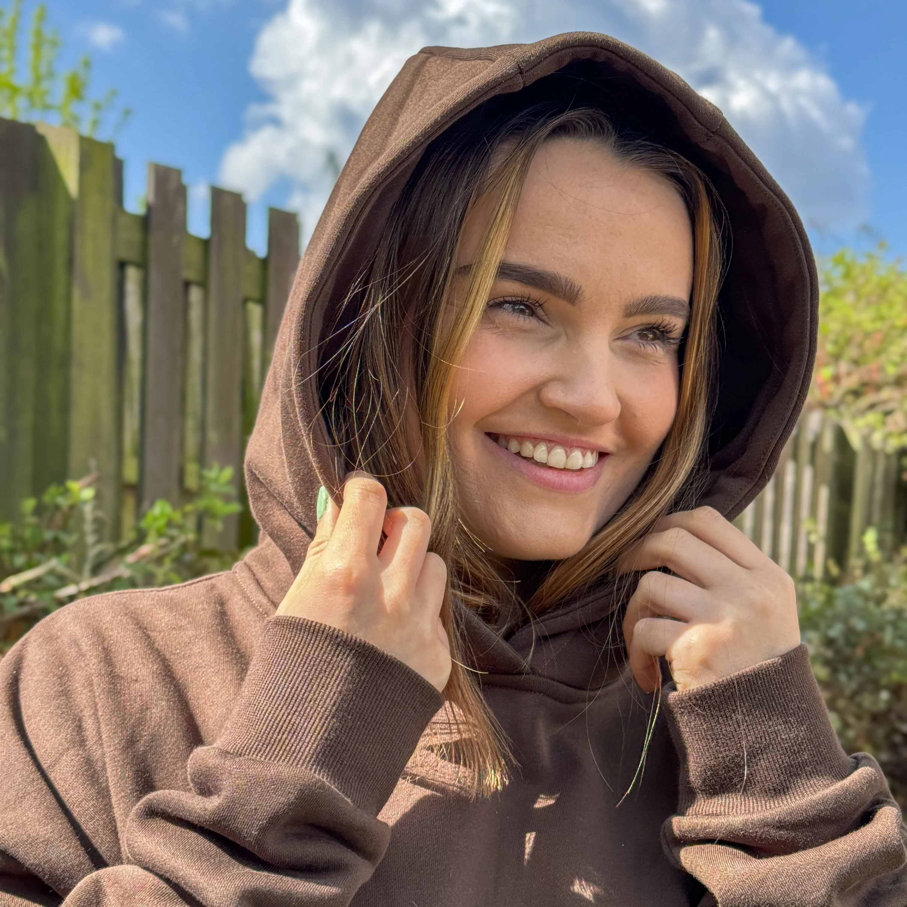 Hoodie - Walkies Ready® Chocolate Brown - Image 7
