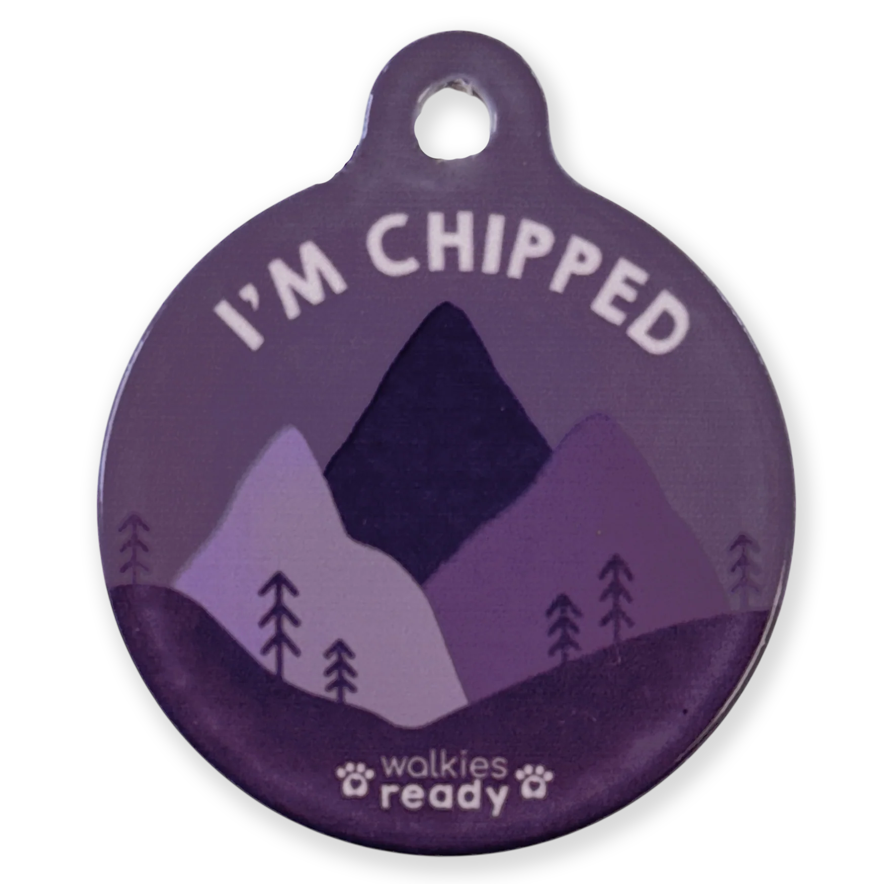 ID Tag - Walkies Ready®- Plum