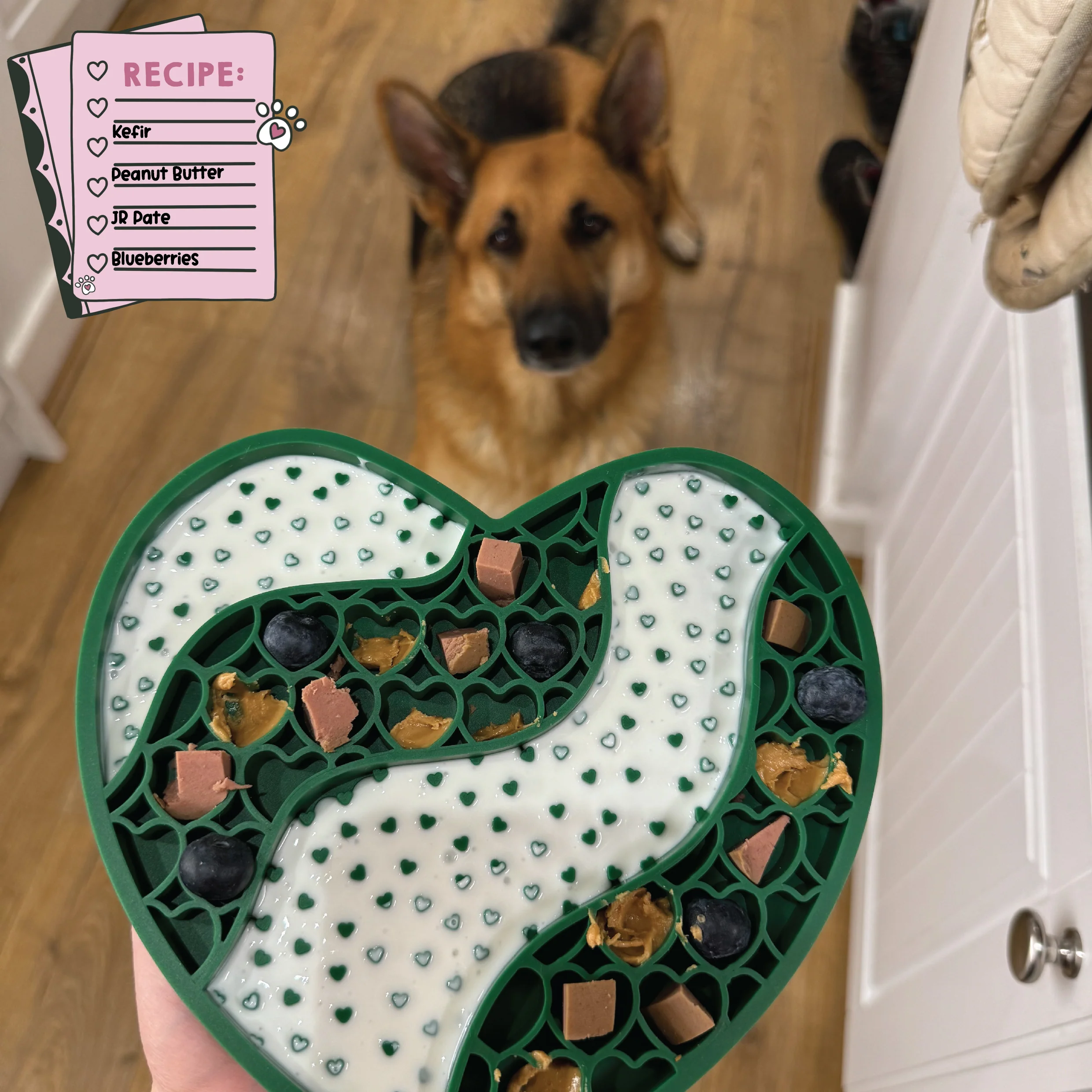 Lick Mat - Forest Green - Image 9