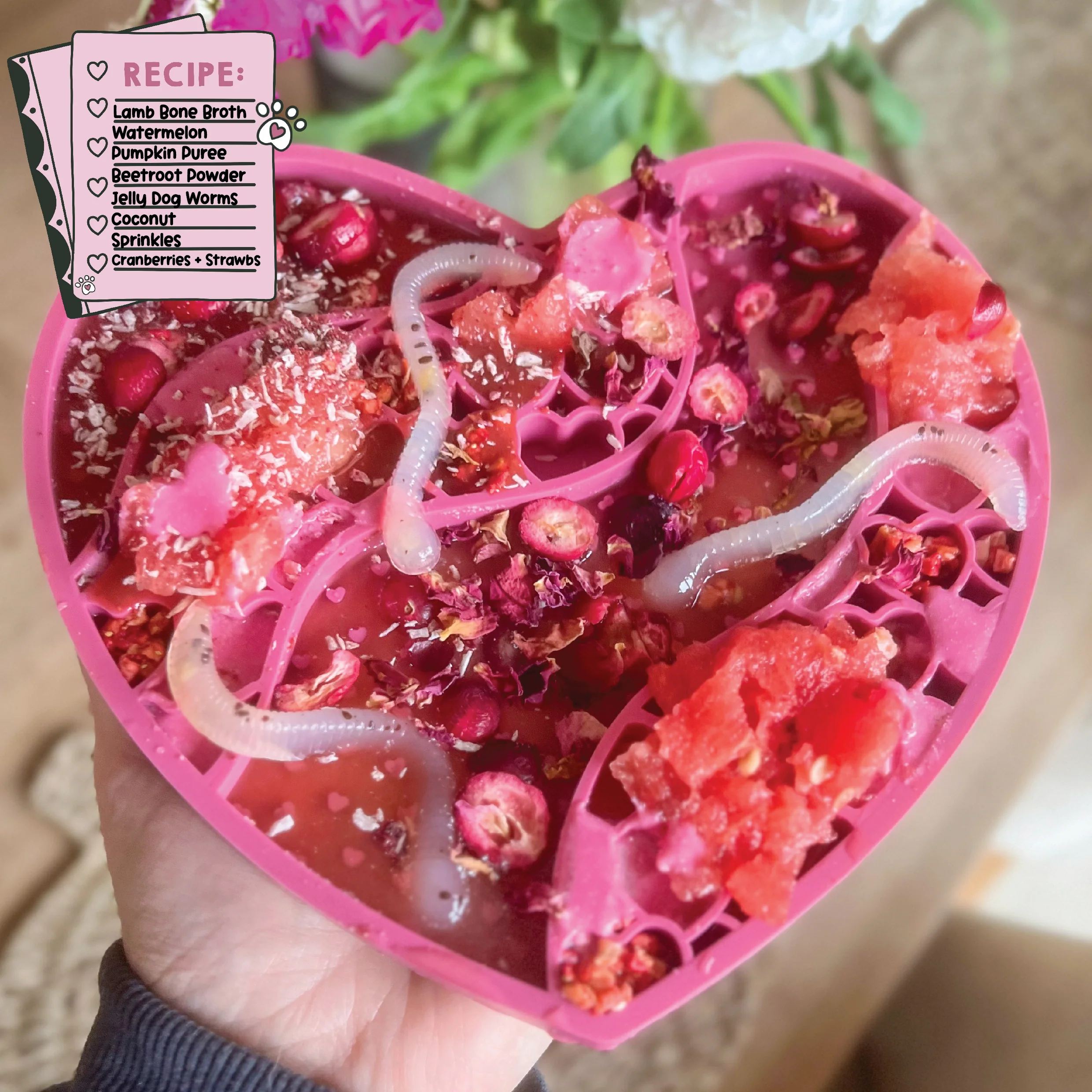 Lick Mat - Raspberry Pink - Image 10