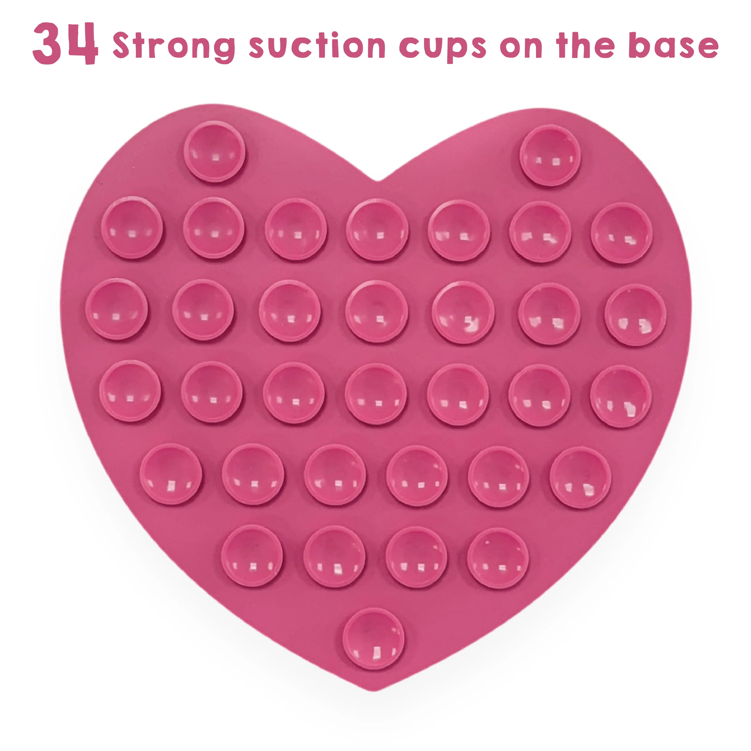 Lick Mat - Raspberry Pink - Image 4