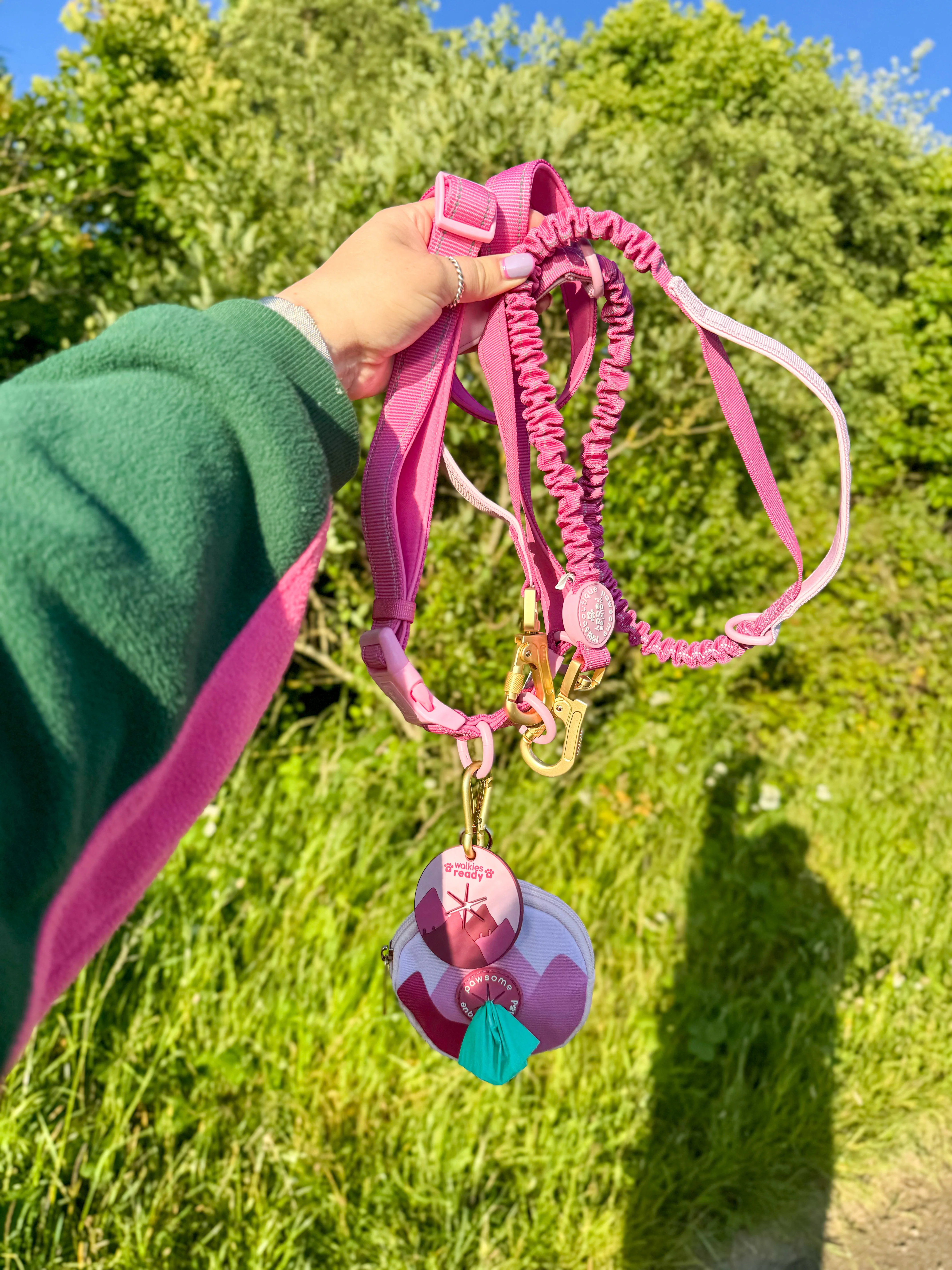 Handsfree Lead - Walkies Ready® Raspberry Pink - Image 14