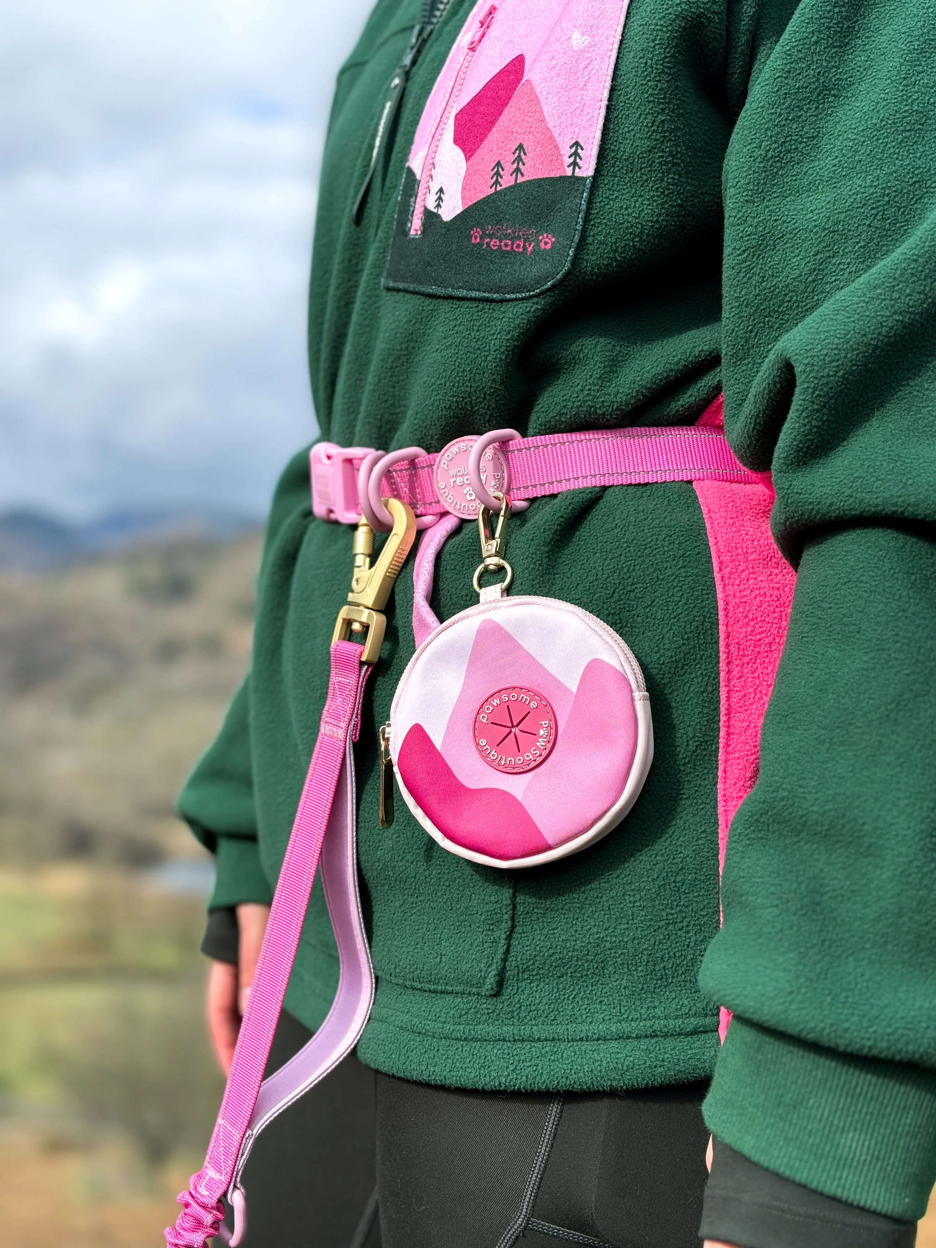Handsfree Lead - Walkies Ready® Raspberry Pink - Image 8