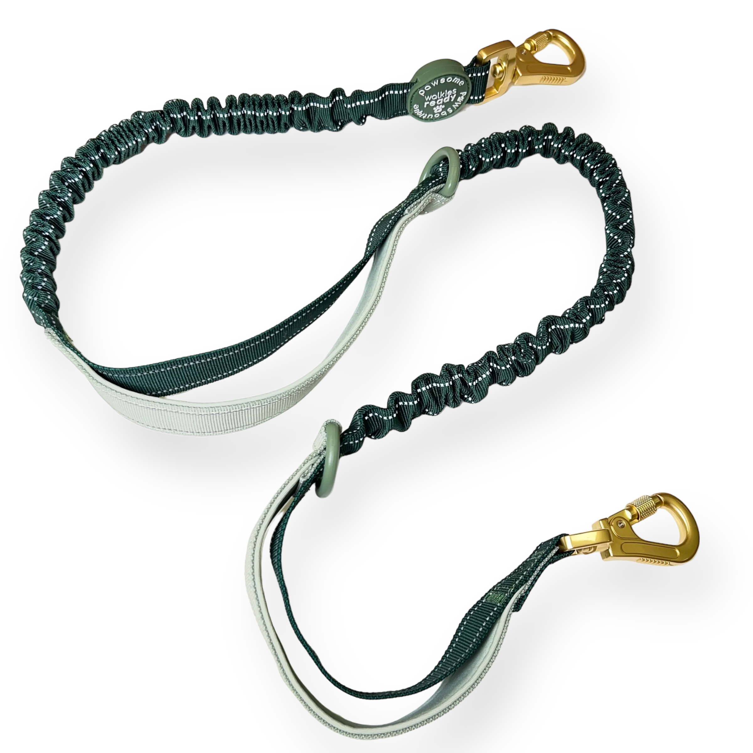 Handsfree Lead - Walkies Ready® Forest Green - Image 3