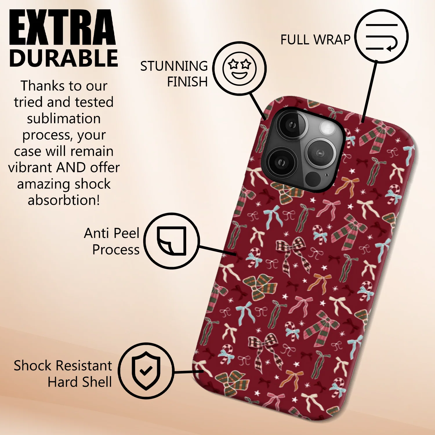 Phone Case - Bows Of Joy - Image 3