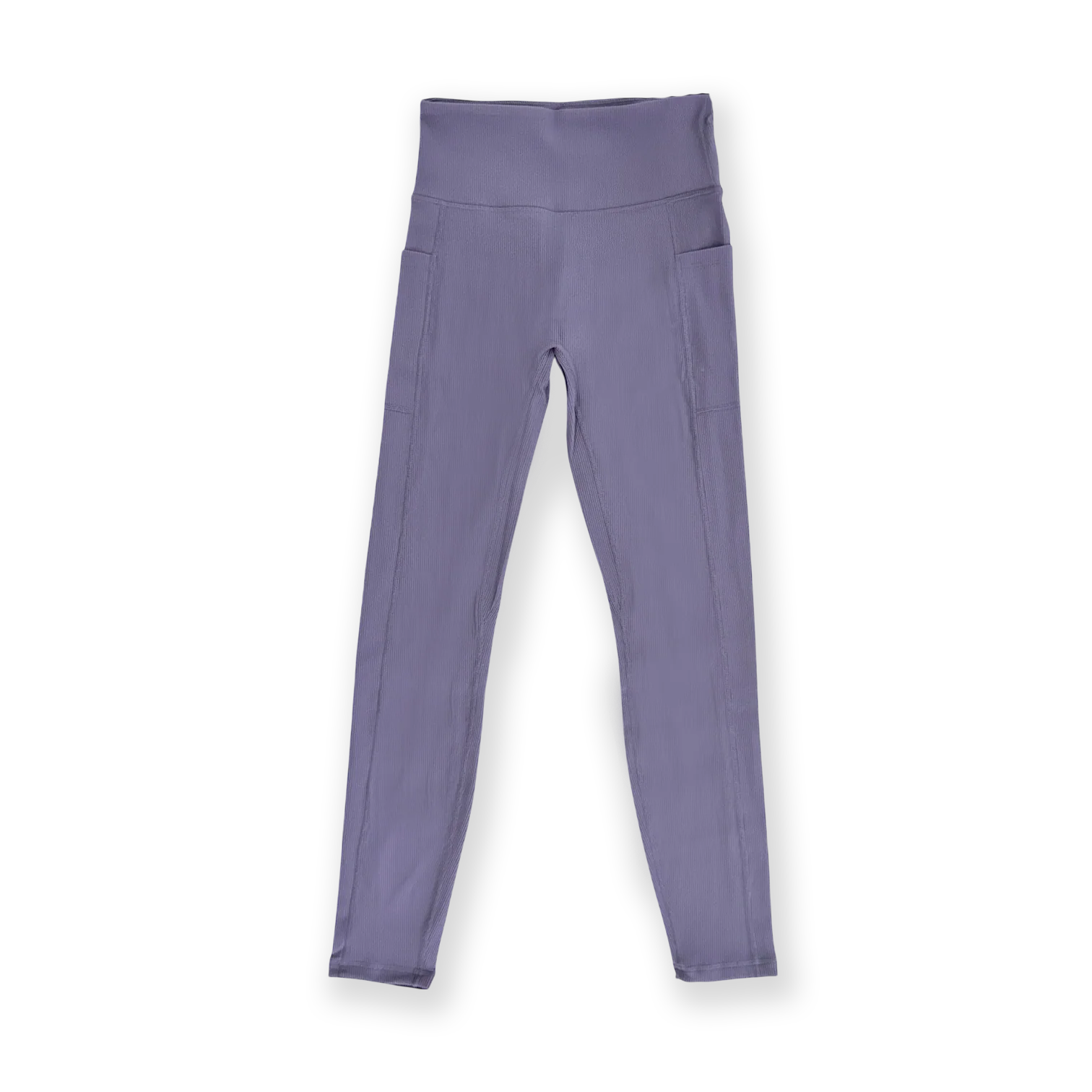 Ribbed Leggings - Indigo - Image 3