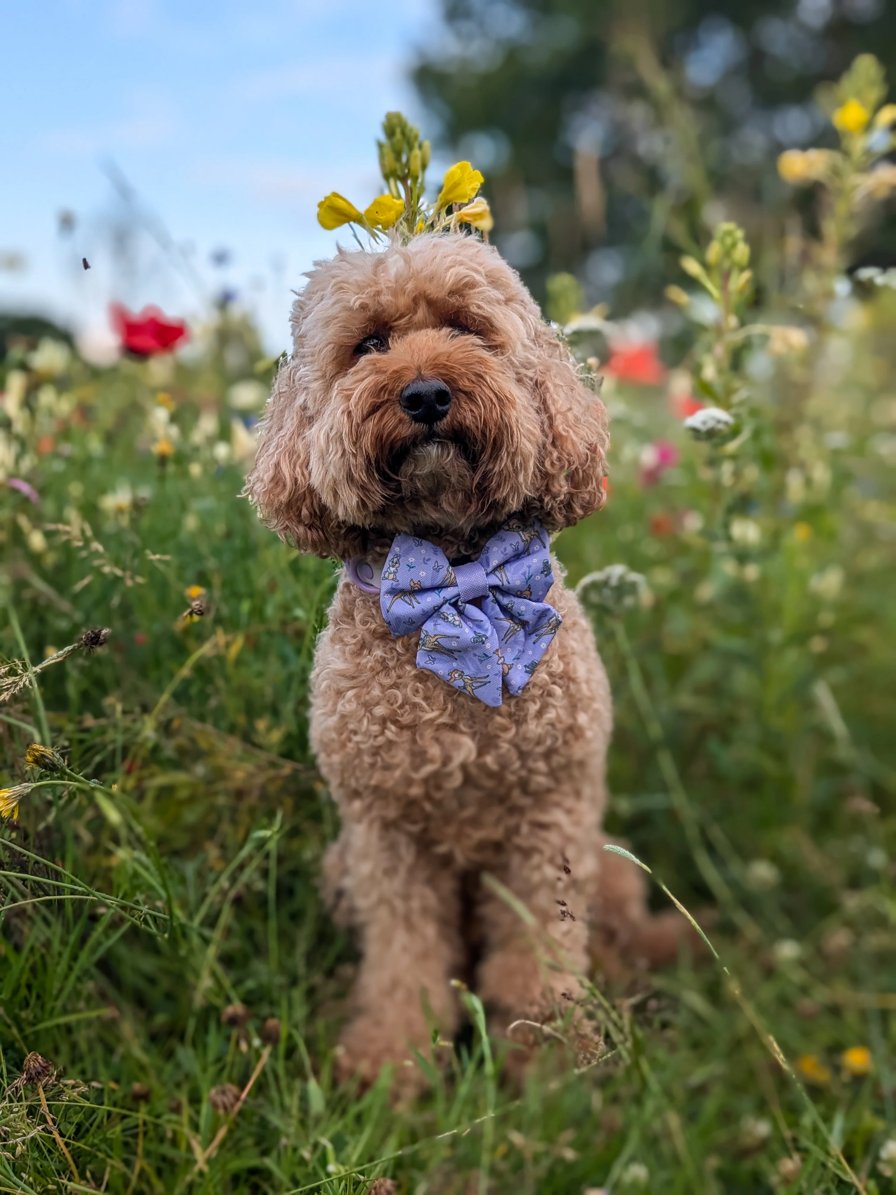 Disney© Sailor Bow Tie - Bambi + Friends Lilac - Image 8