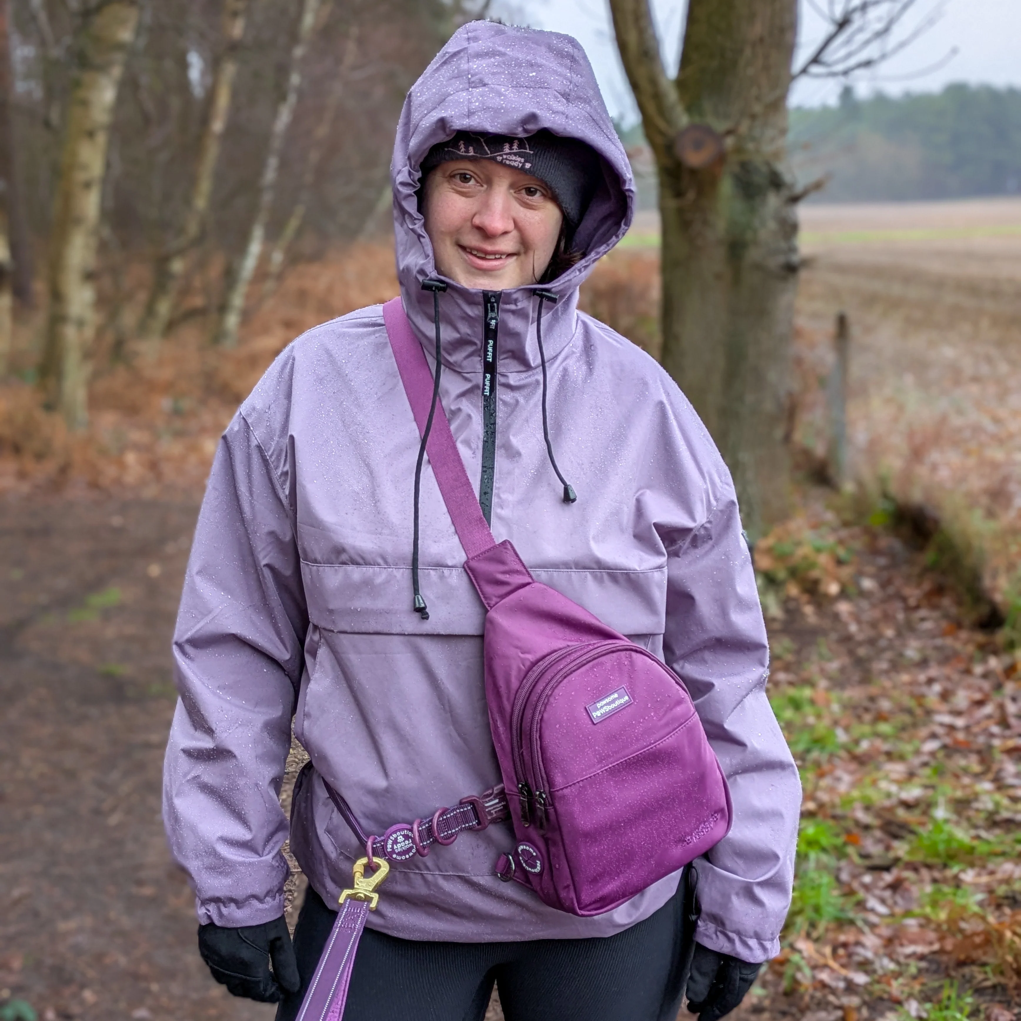 Sling Backpack - Walkies Ready® Plum - Image 8