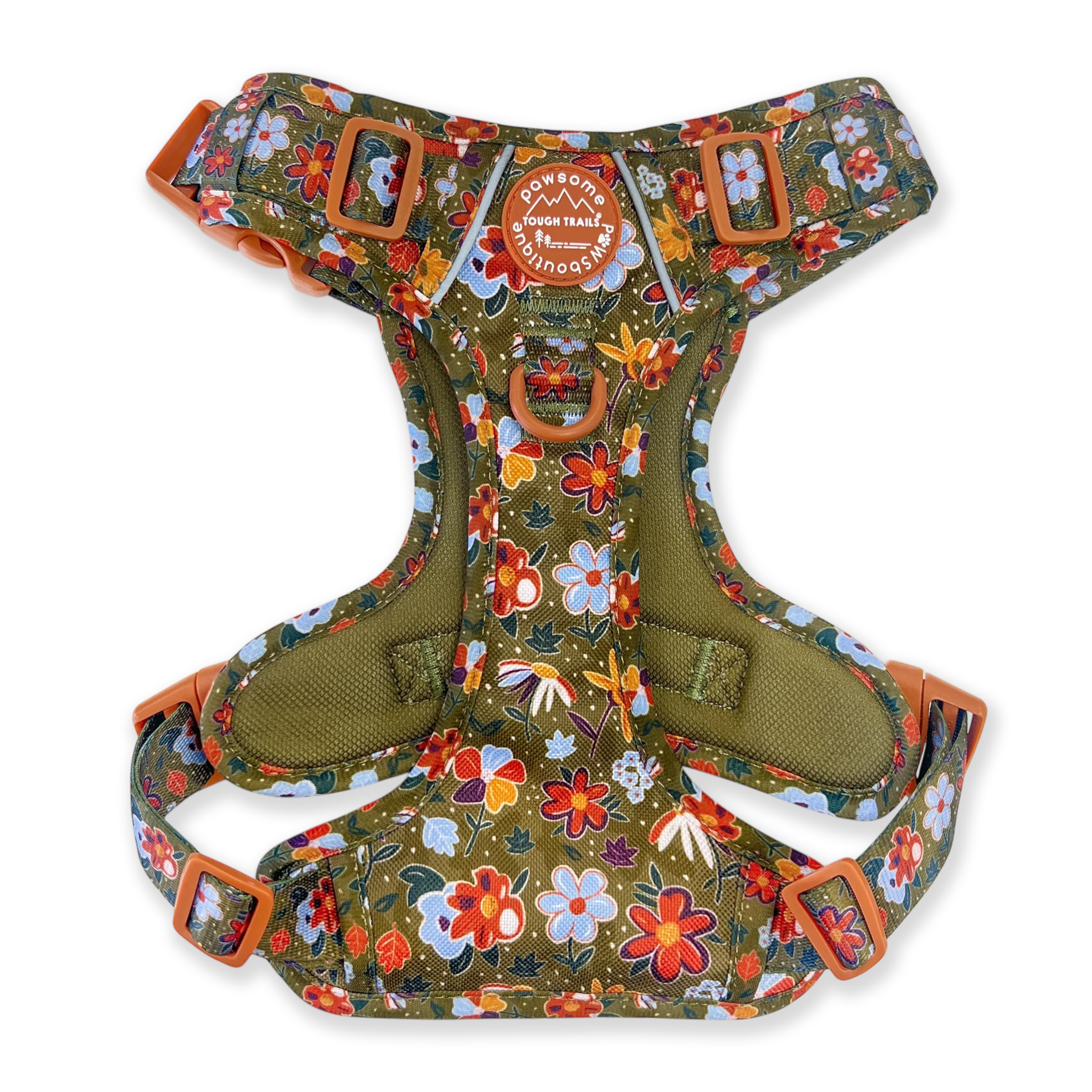 Tough Trails™ Harness - Rust & Bloom