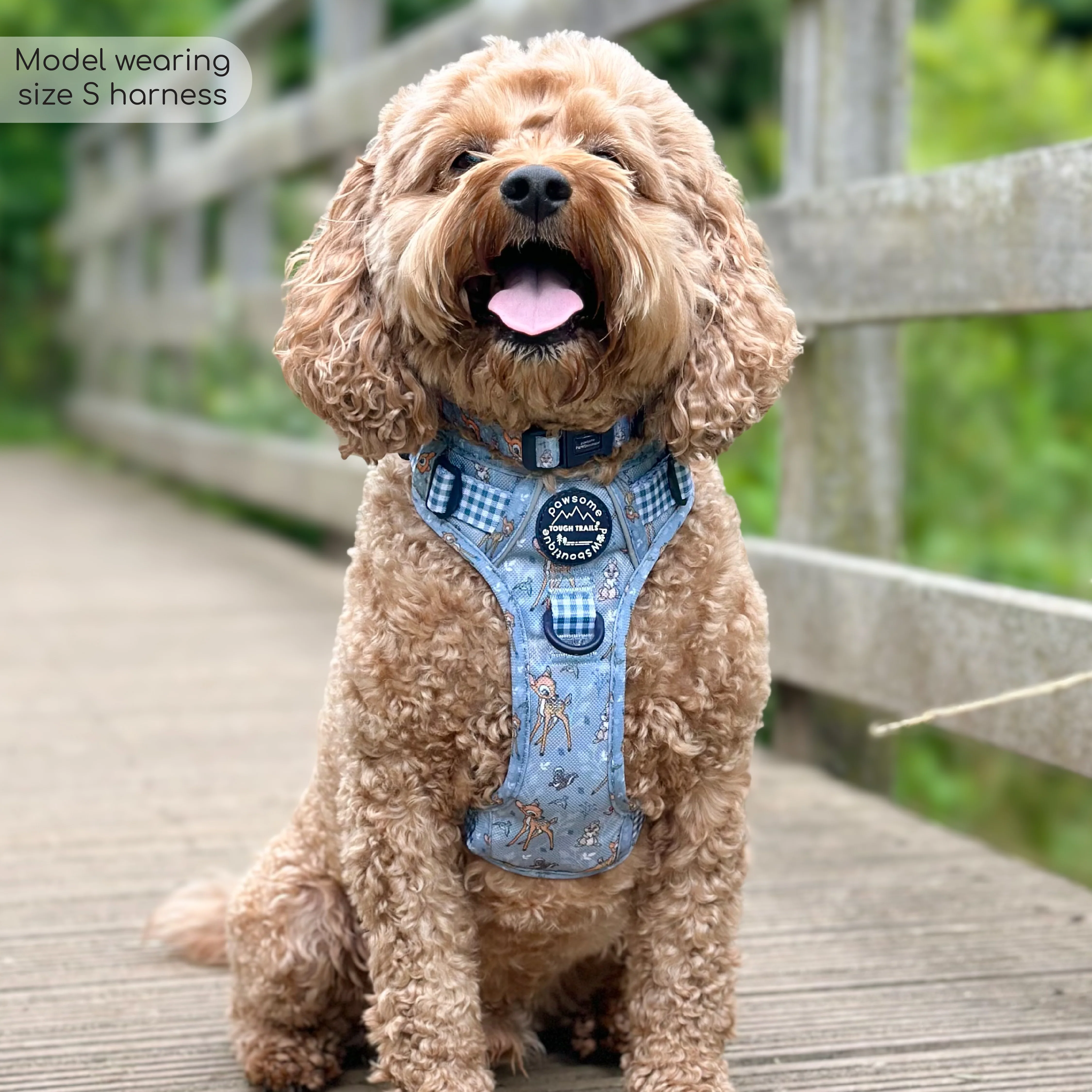 Disney© Tough Trails™ Harness - Bambi + Friends Blue - Image 9