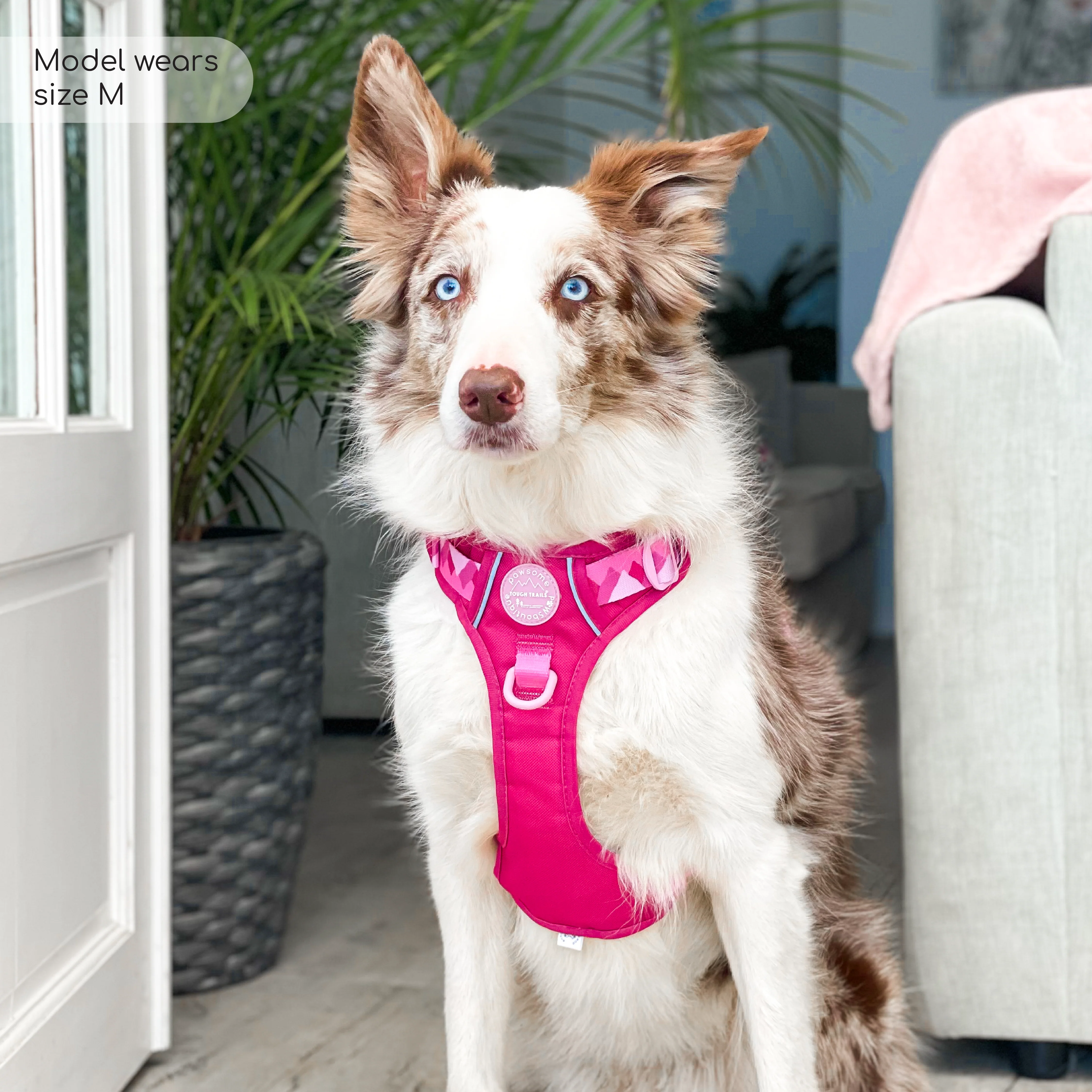 Tough Trails™ Harness - Walkies Ready® Raspberry Pink - Image 15