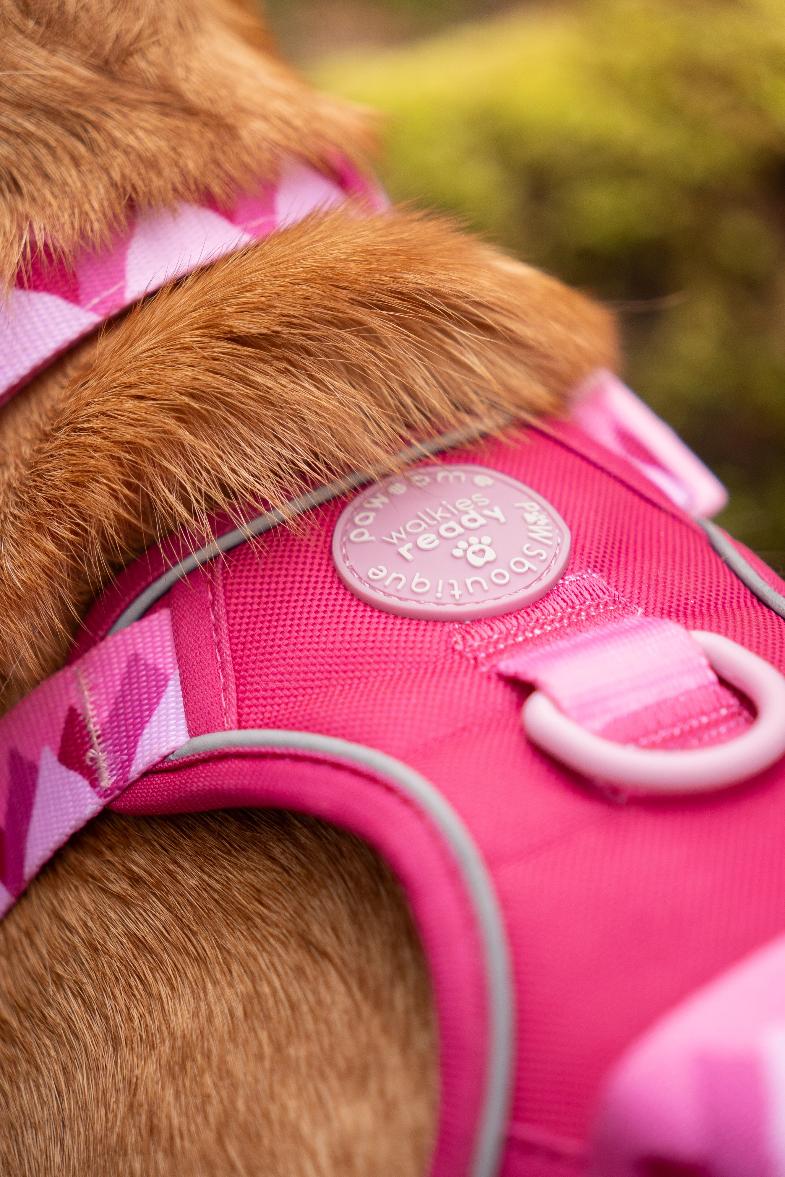 Tough Trails™ Harness - Walkies Ready® Raspberry Pink - Image 36
