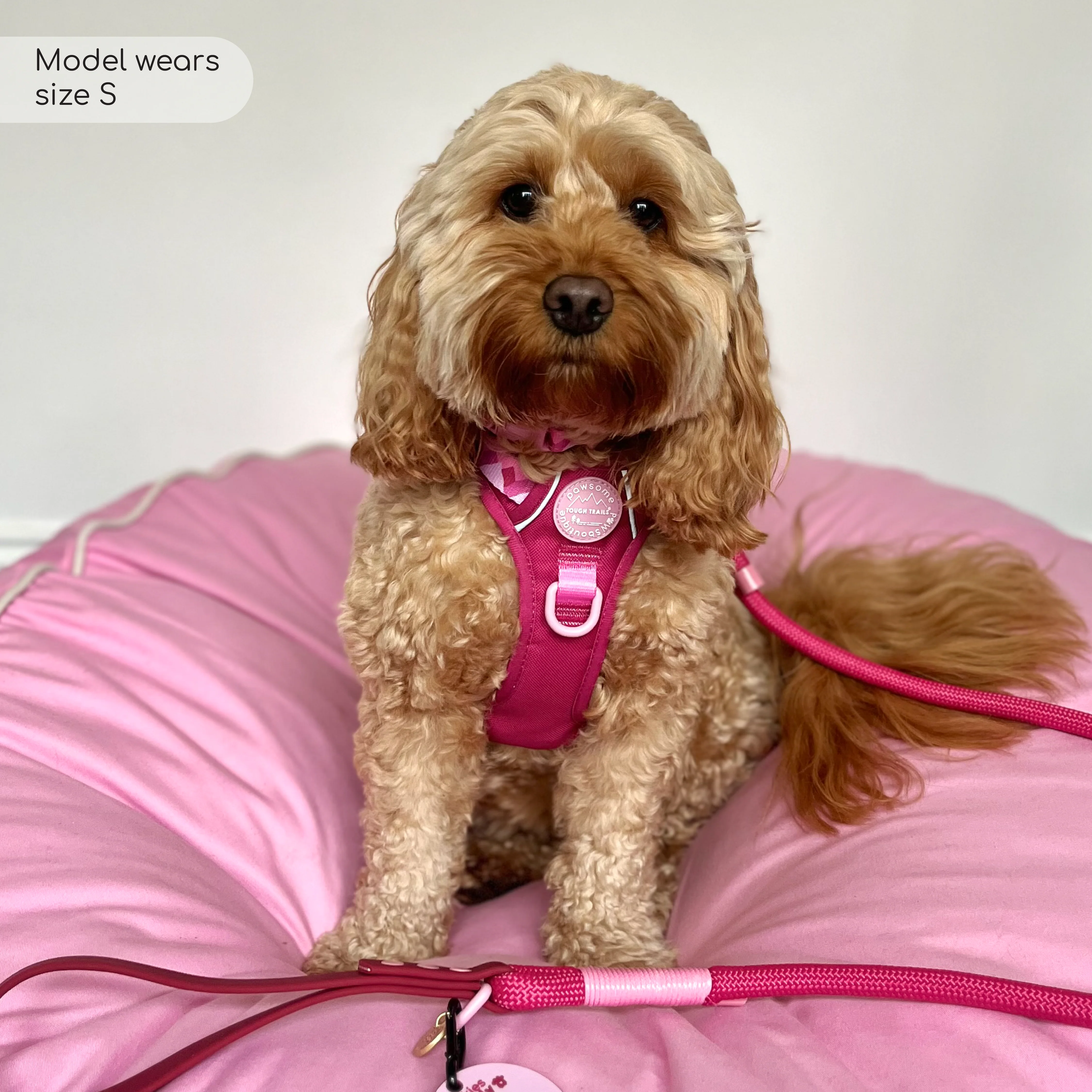 Tough Trails™ Harness - Walkies Ready® Raspberry Pink - Image 39