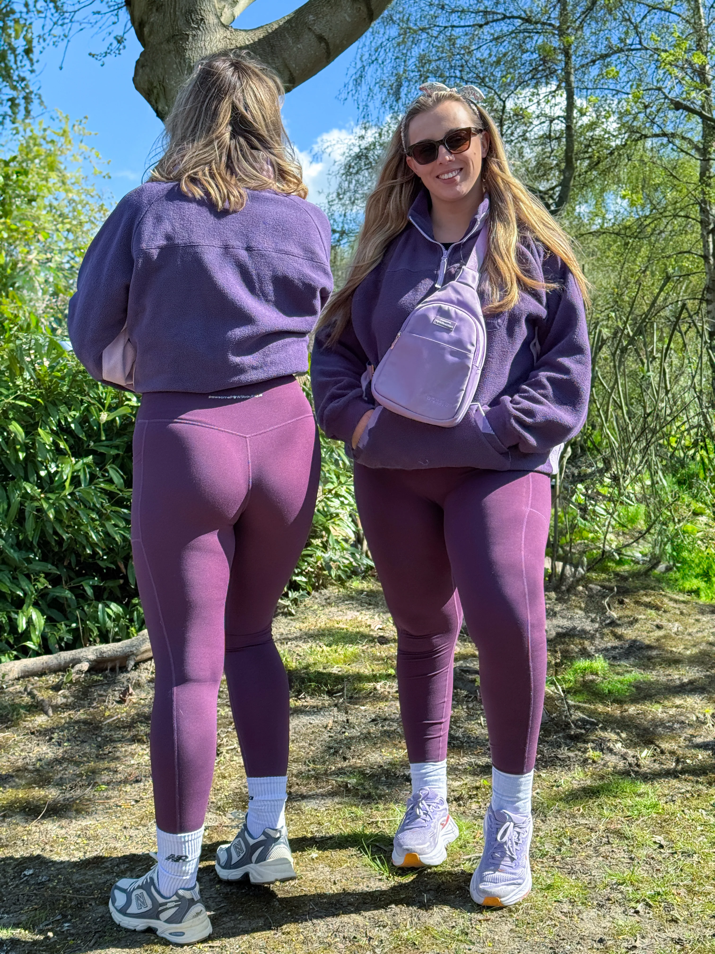 Walkies Ready® Leggings - Plum - Image 11