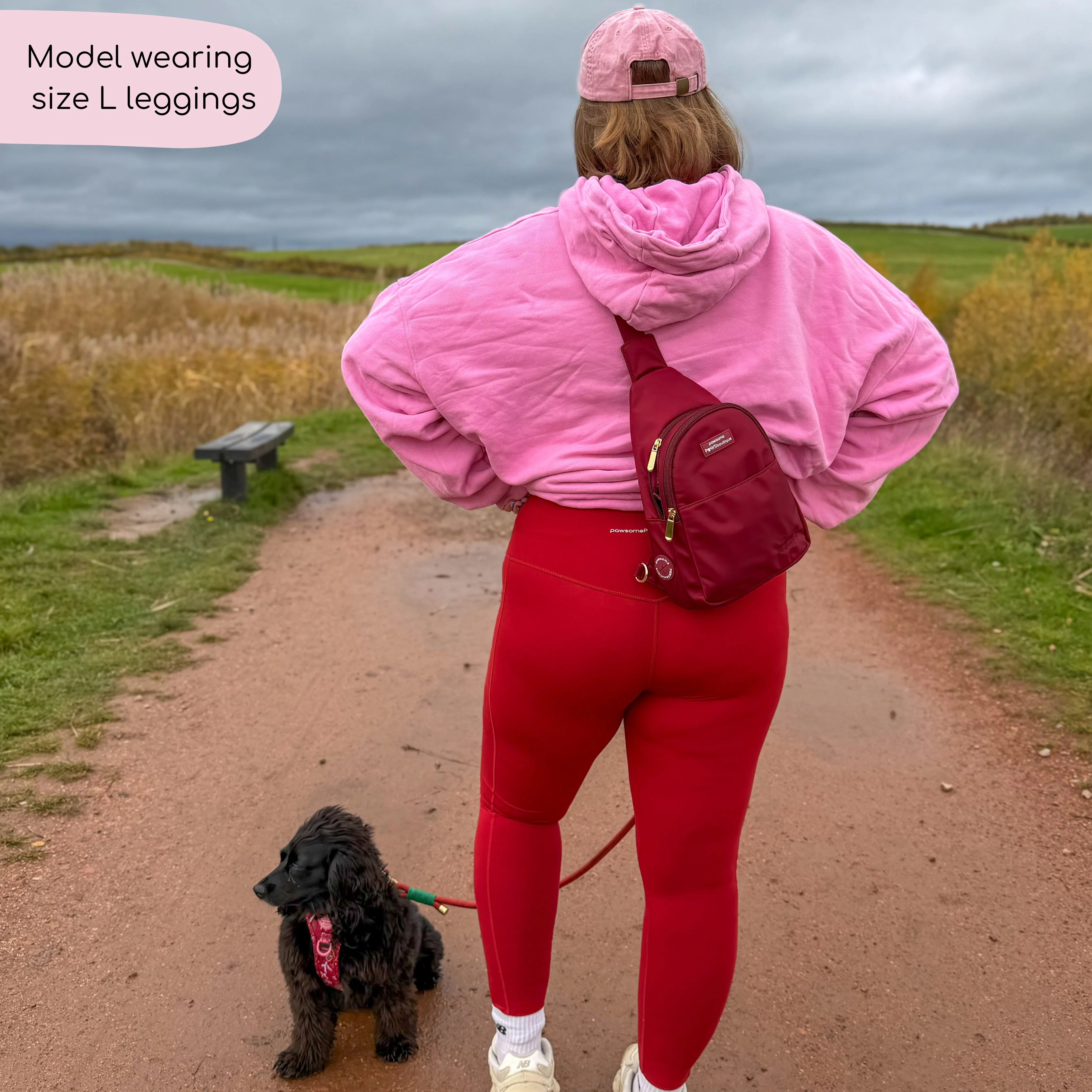 Walkies Ready® Leggings - Red - Image 11
