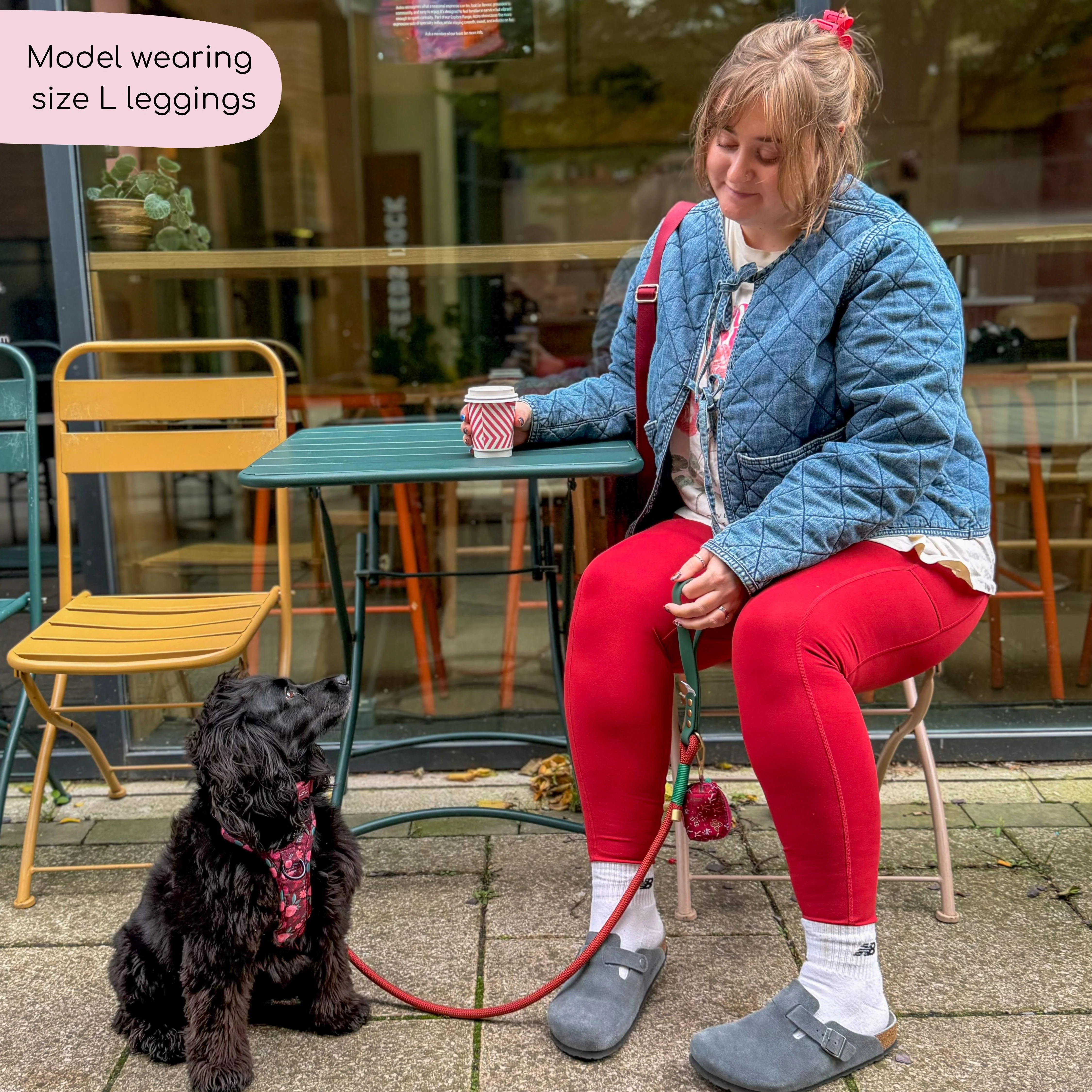 Walkies Ready® Leggings - Red - Image 16